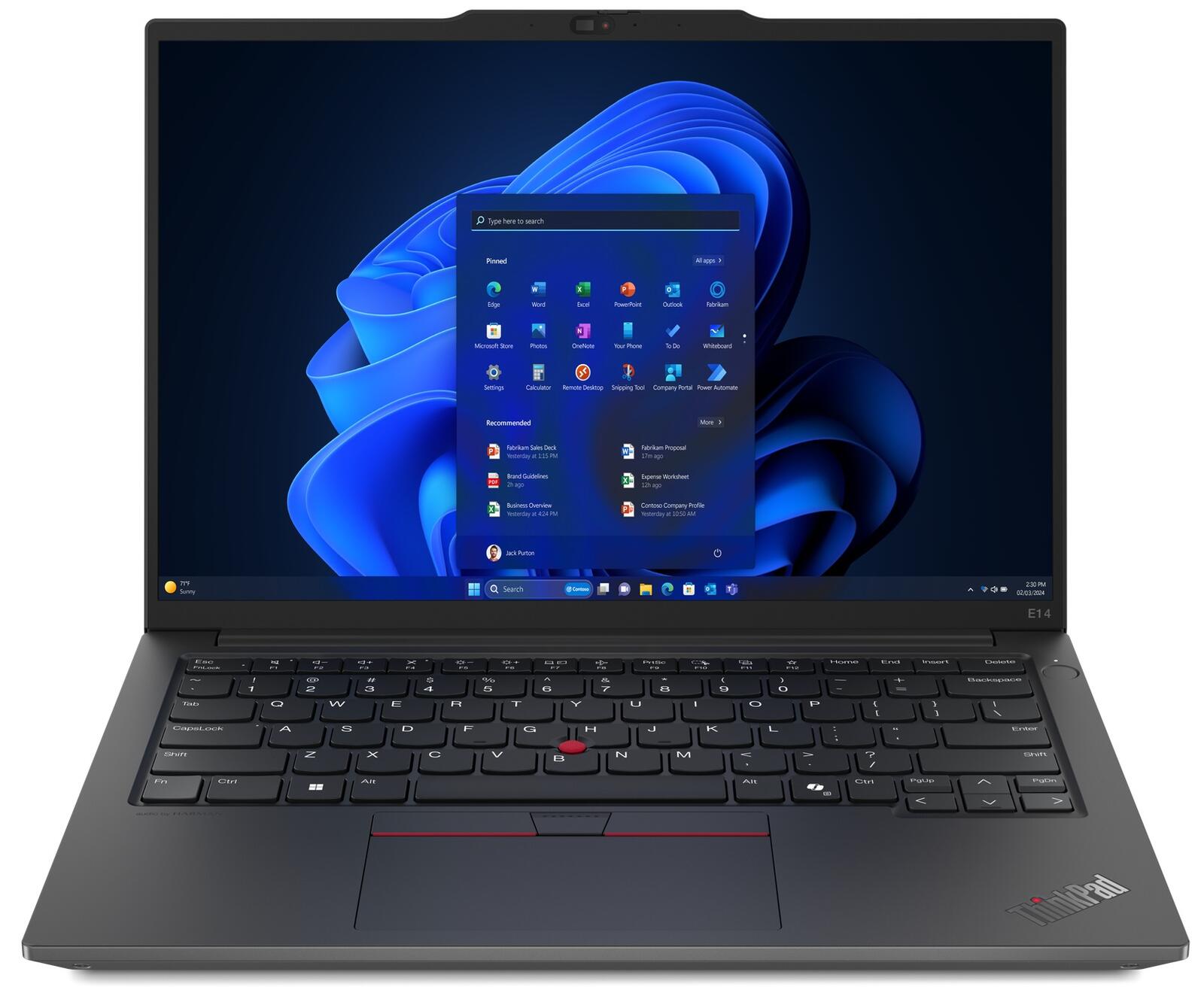 Lenovo ThinkPad E14 Gen 6 Intel Core Ultra 7 155H Notebook 35,6 cm (14')