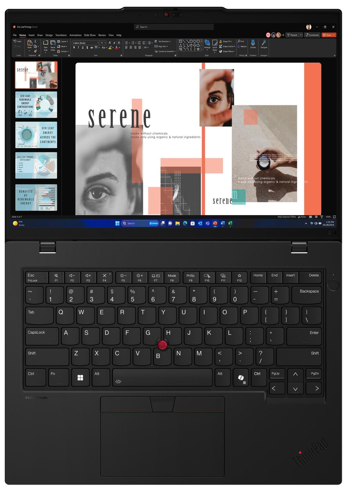 Lenovo ThinkPad L14 Gen 5 Intel Core Ultra 7 155U Notebook 35,6 cm (14')