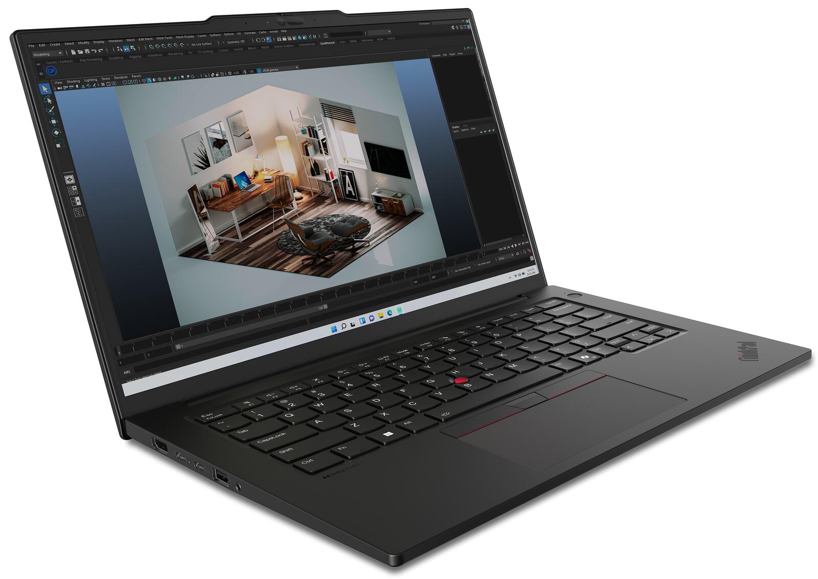 Lenovo ThinkPad P14s Gen 5 Intel Core Ultra 7 165H Mobile Workstation 36,8 cm (14,5')