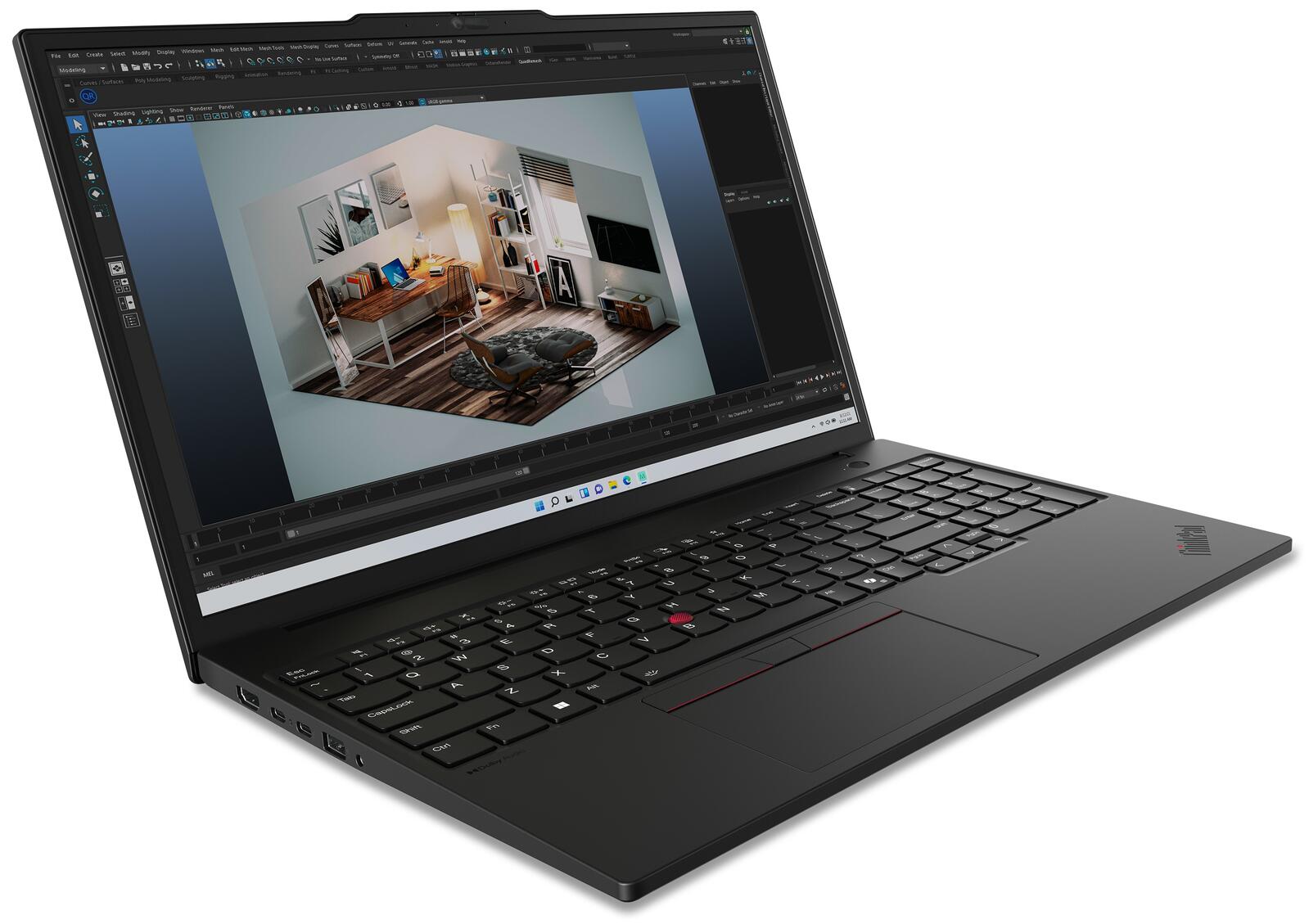 Lenovo ThinkPad P16s Gen 3 Intel Core Ultra 7 155H Mobile Workstation 40,6 cm (16')