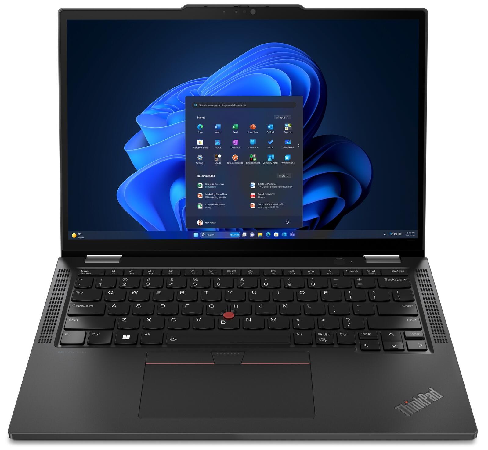 Lenovo ThinkPad X13 2-in-1 Gen 5 Intel Core Ultra 7 155U Notebook 33,8 cm (13,3')