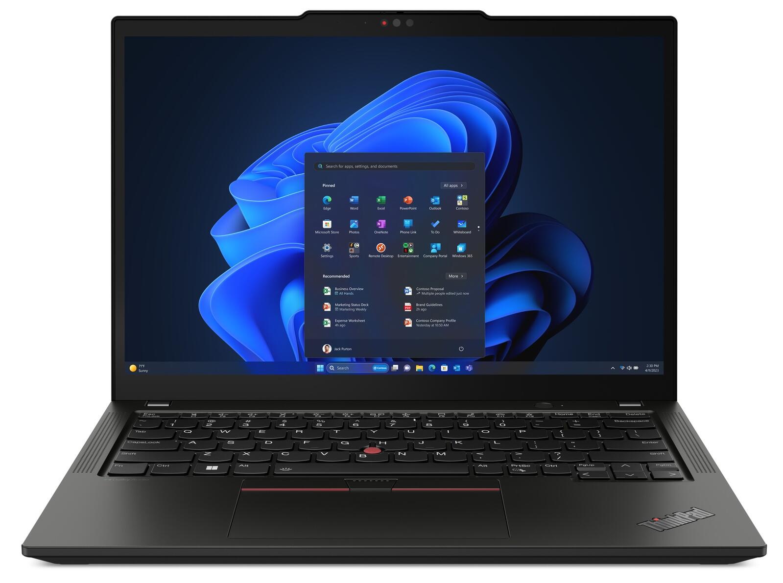 Lenovo ThinkPad X13 Gen 5 Intel Core Ultra 7 155U Notebook 33,8 cm (13,3')