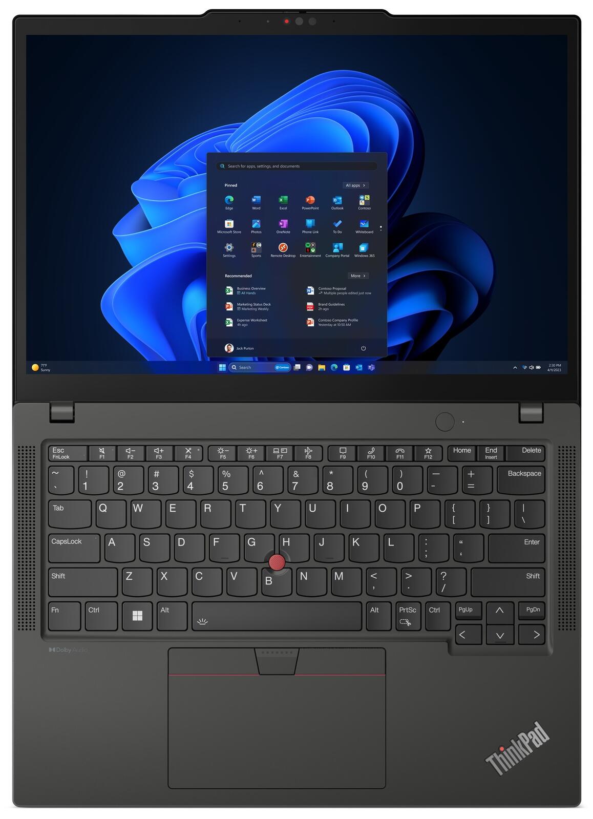 Lenovo ThinkPad X13 Gen 5 Intel Core Ultra 5 125U Notebook 33,8 cm (13,3')