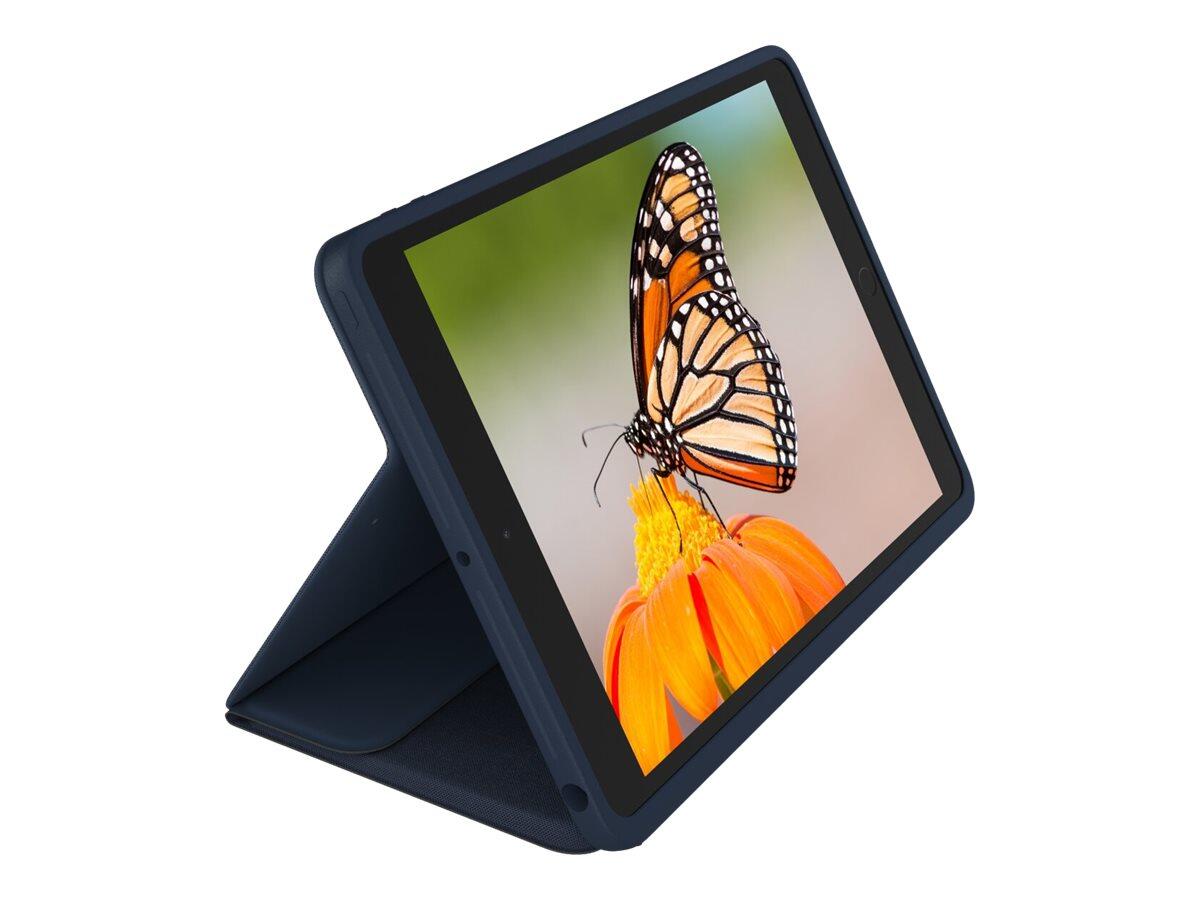 Logitech Rugged Combo 3 for Education Master Pack Tastatur und Foliohülle für 10,2' Apple iPad, Classic Blue