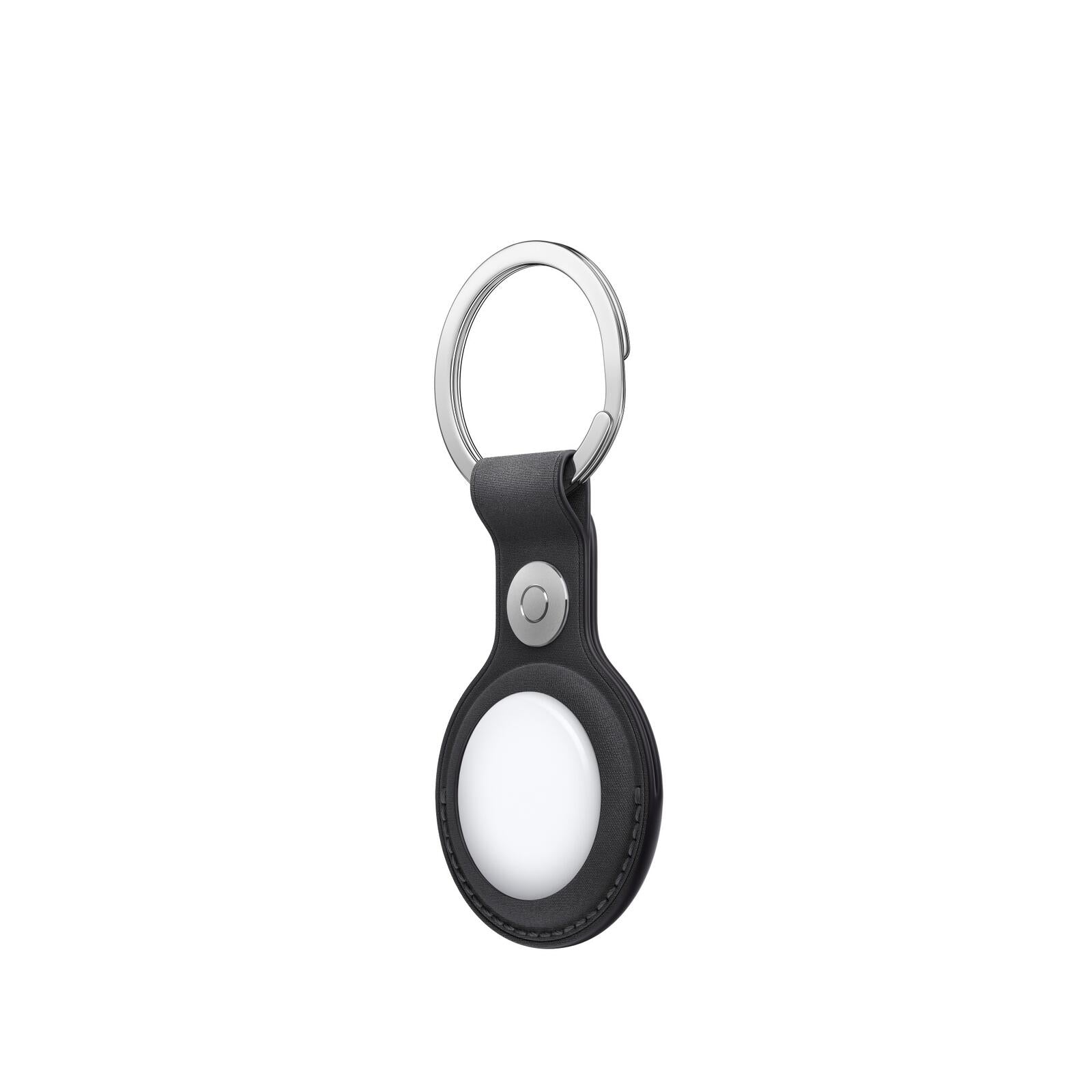 Apple AirTag Schlüsselanhänger aus Feingewebe (schwarz)