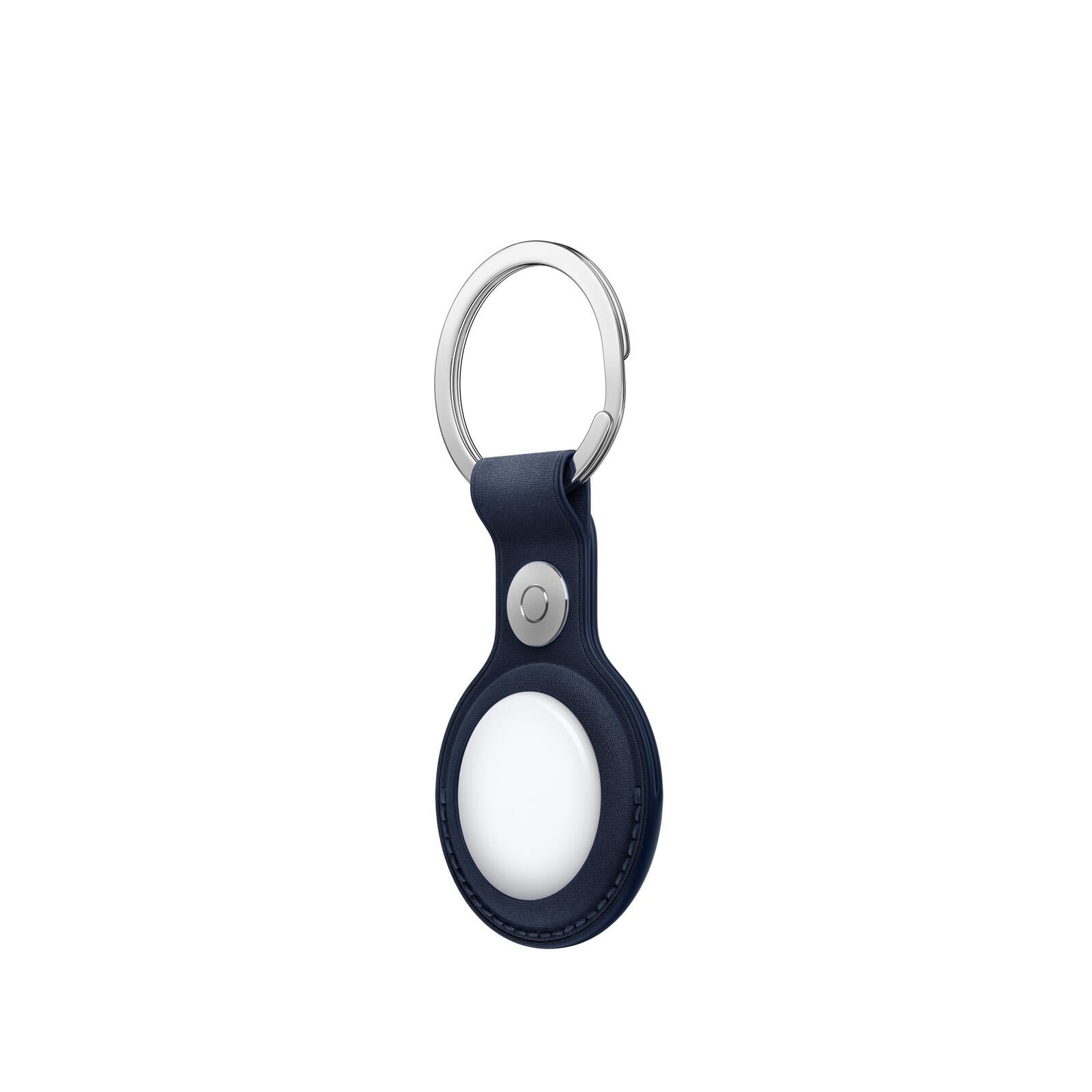 Apple AirTag Schlüsselanhänger aus Feingewebe (tiefblau)
