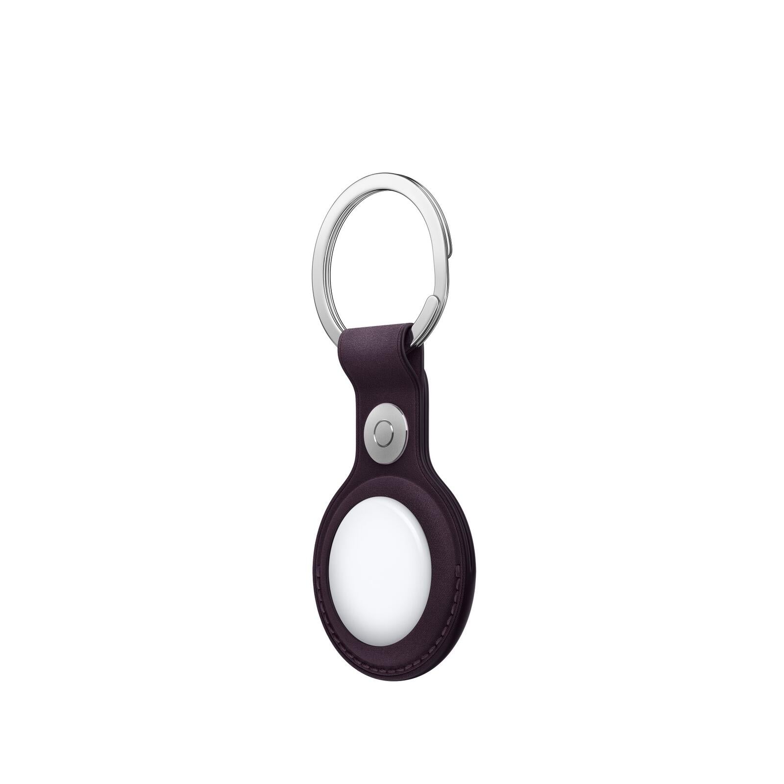 Apple AirTag Schlüsselanhänger aus Feingewebe (brombeere)