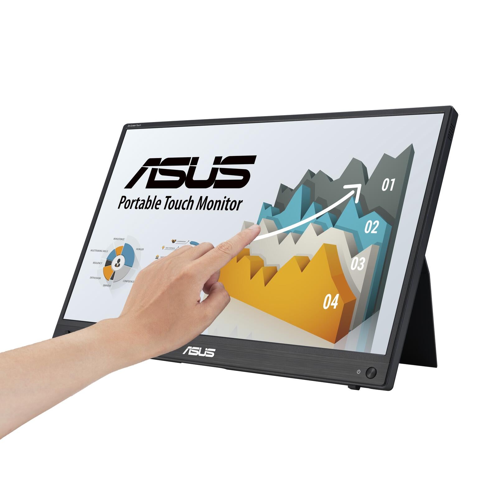 ASUS ZenScreen MB16AHT tragbarer Touch-Monitor 39,6 cm (15,6 Zoll)