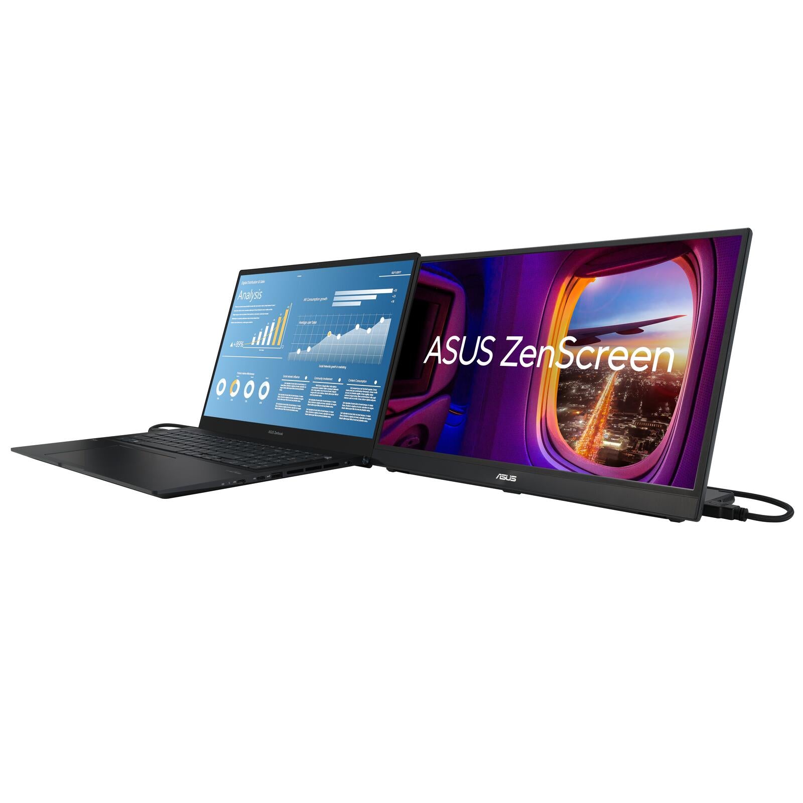 ASUS ZenScreen MB17AHG tragbarer Monitor 43,9 cm (17,3 Zoll)