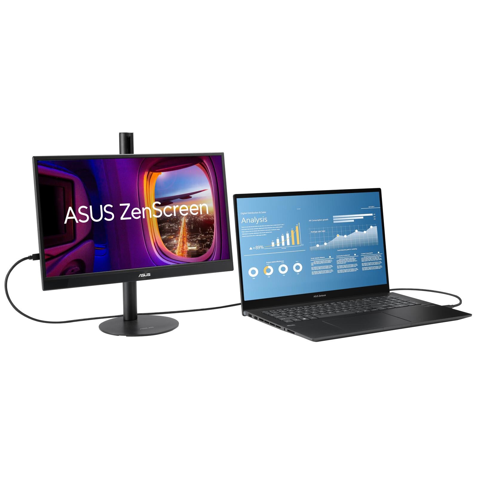 ASUS ZenScreen MB17AHG tragbarer Monitor 43,9 cm (17,3 Zoll)