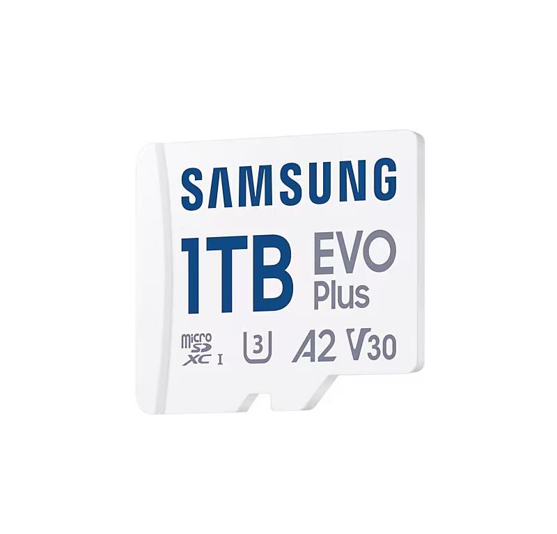 Samsung microSD EVO Plus (2024) mit SD-Adapter, 1 TB