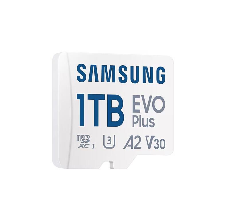 Samsung microSD EVO Plus (2024) mit SD-Adapter, 1 TB