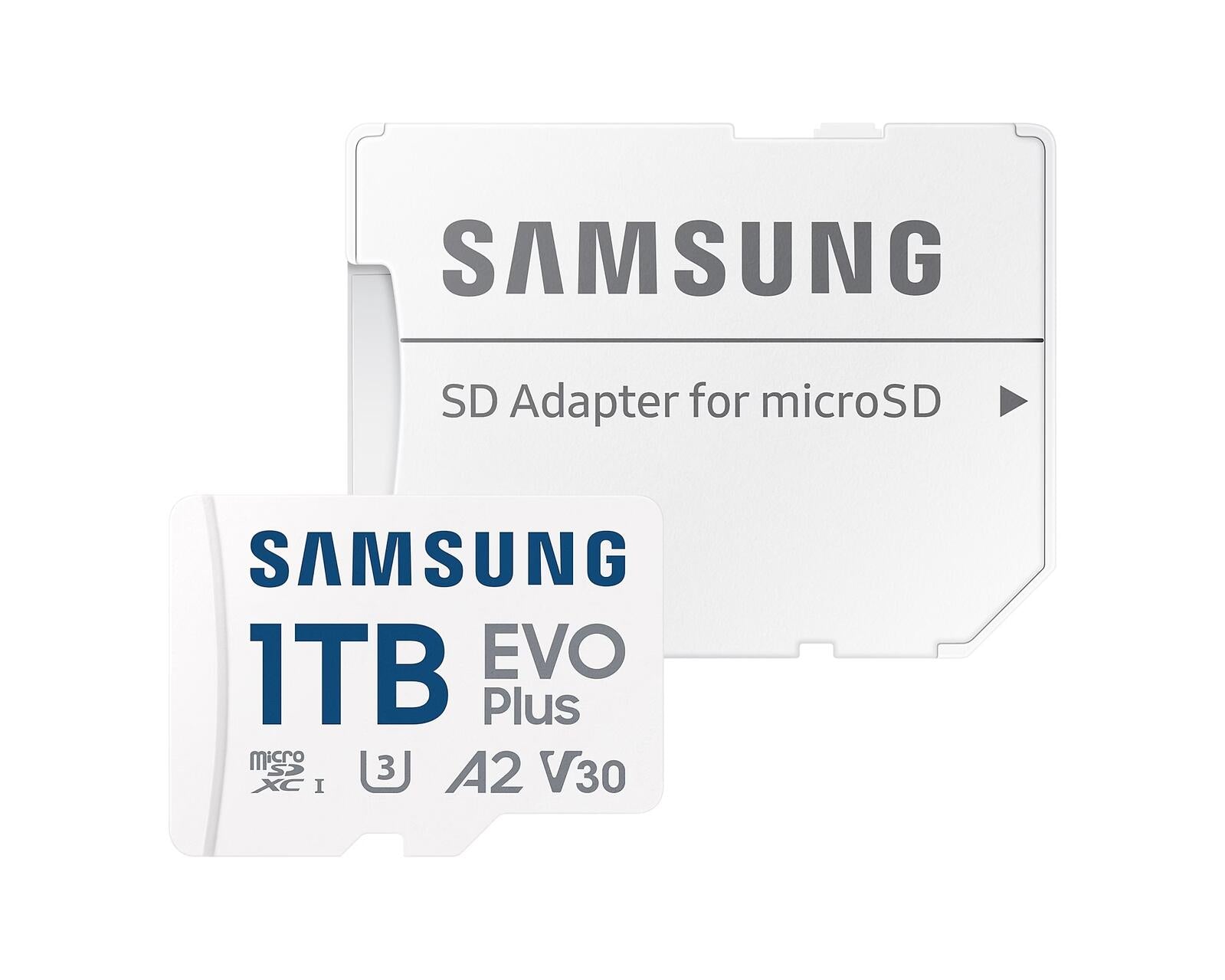 Samsung microSD EVO Plus (2024) mit SD-Adapter, 1 TB