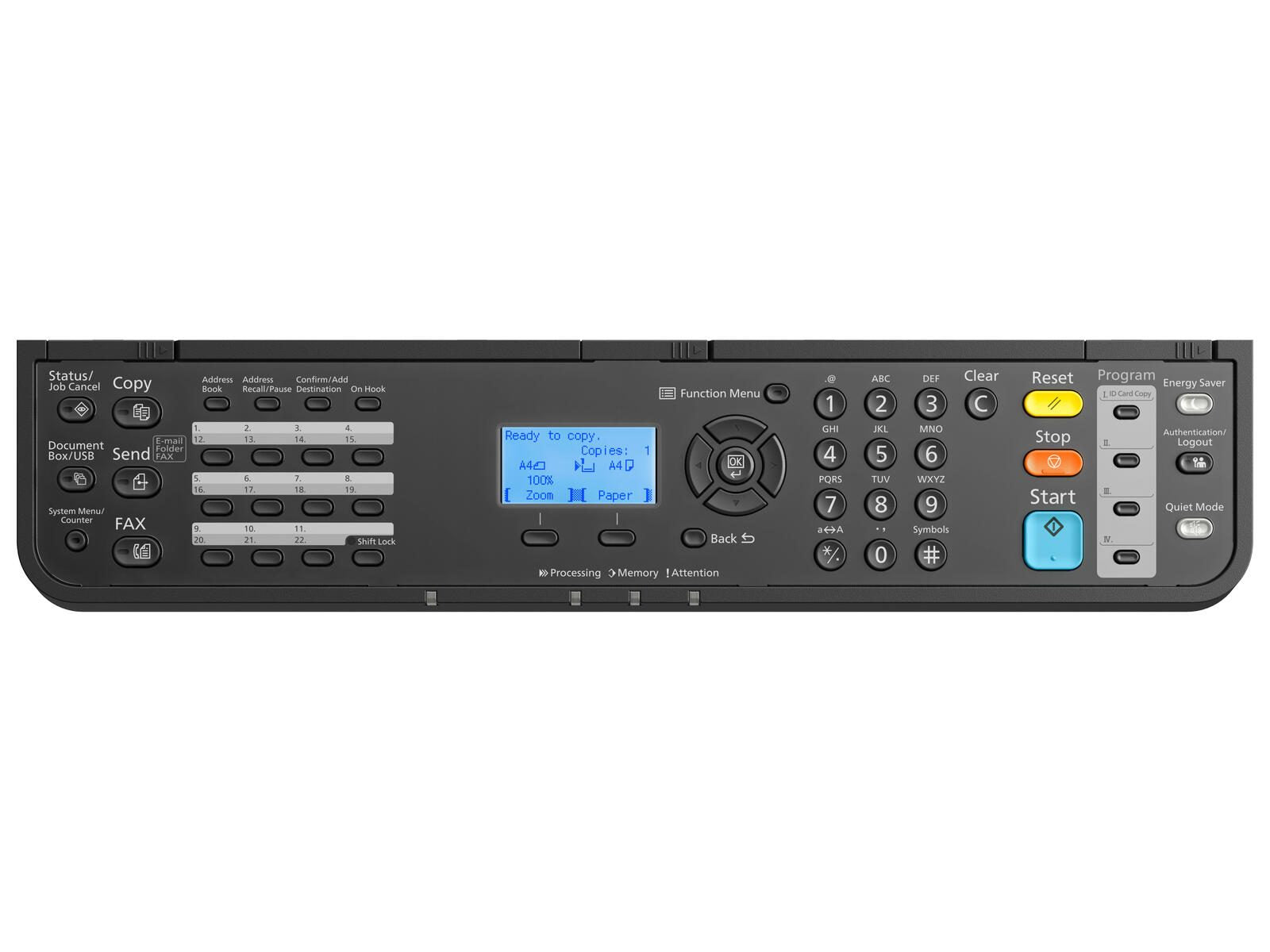 KYOCERA Klimaschutz-System ECOSYS MA4000fx Laser-Multifunktionsgerät s/w