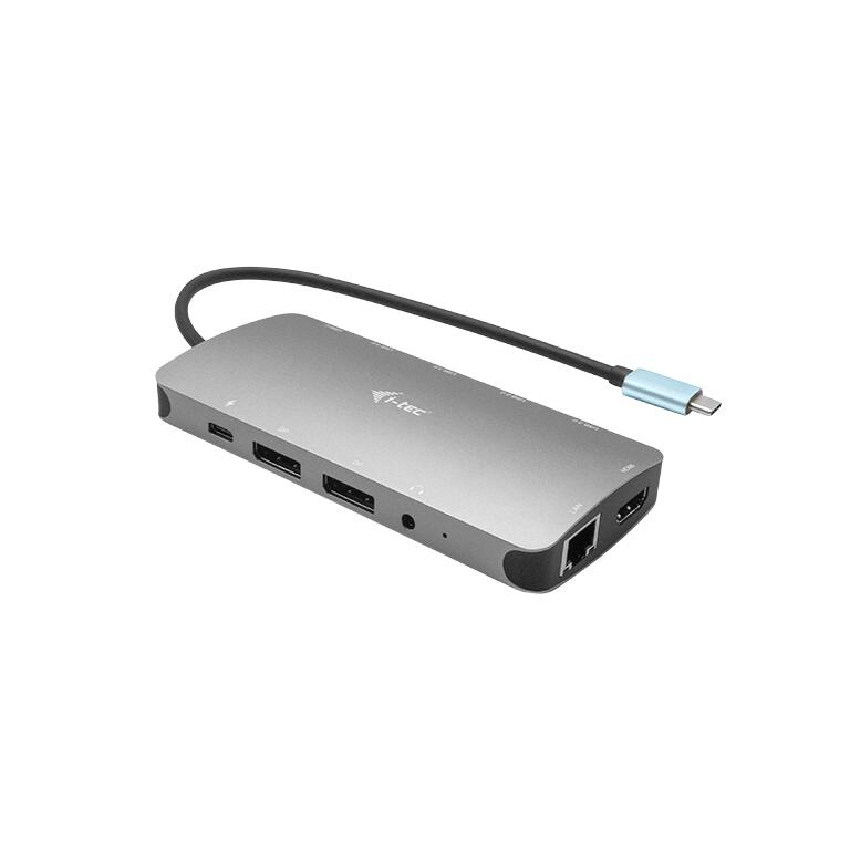I-TEC USB-C Metal Nano 3x Display Docking Station mit Power Delivery 100W