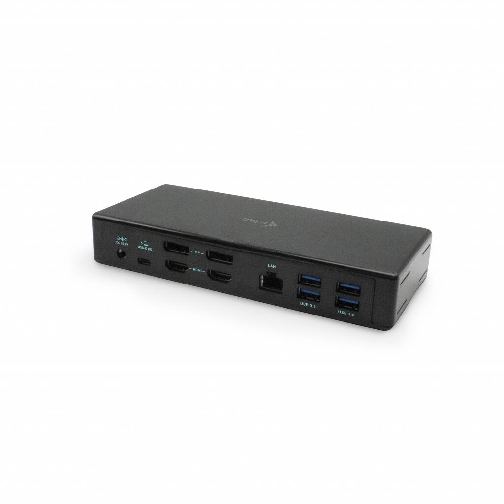 I-TEC USB-C Quattro Display Docking Station mit Power Delivery 85W