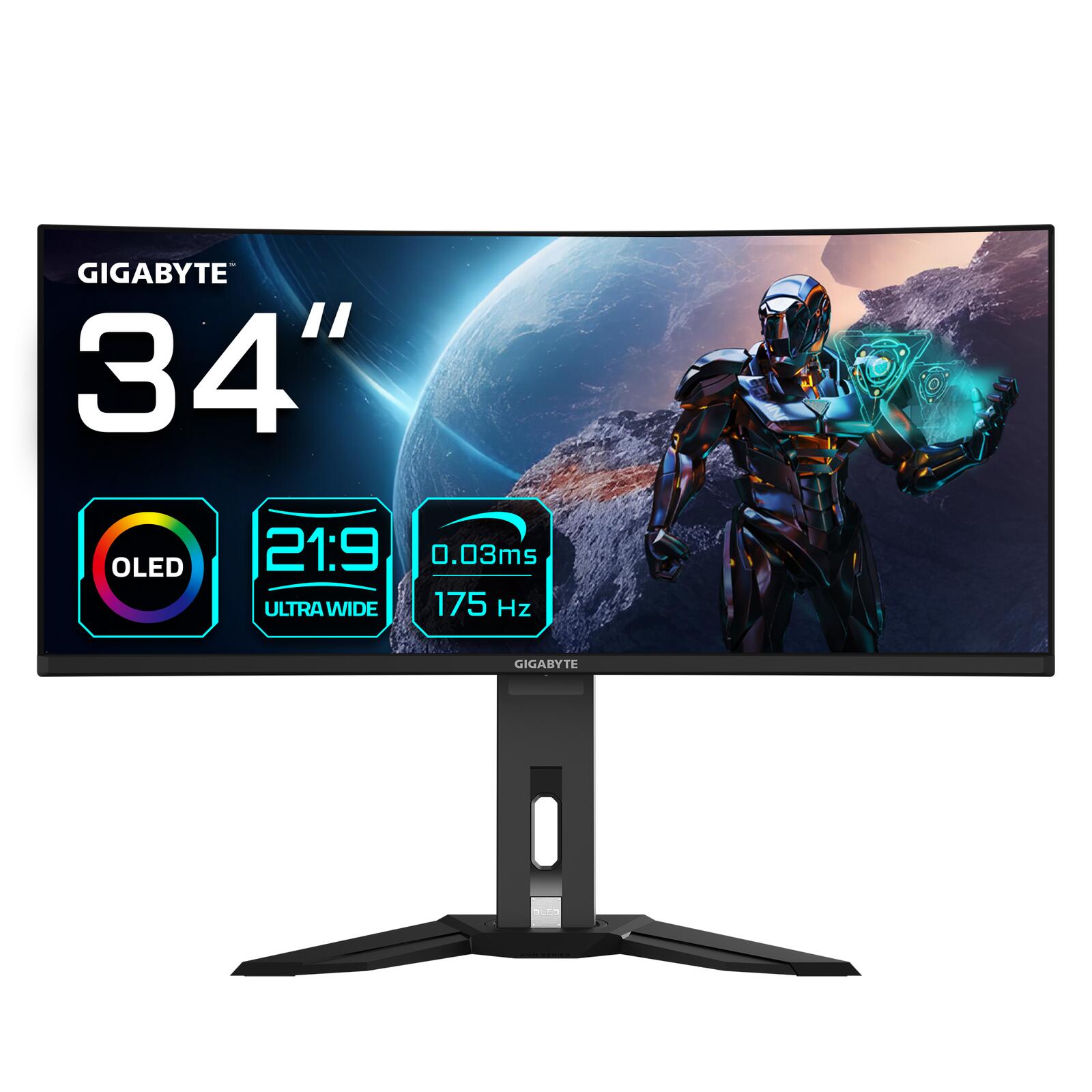 GIGABYTE MO34WQC WQHD Curved Gaming Monitor 34' (86,3cm)