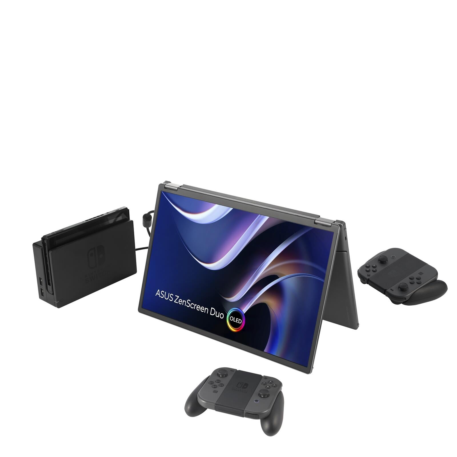 ASUS MQ149CD ZenScreen Duo OLED tragbarer faltbarer Monitor 14' (35,6cm)