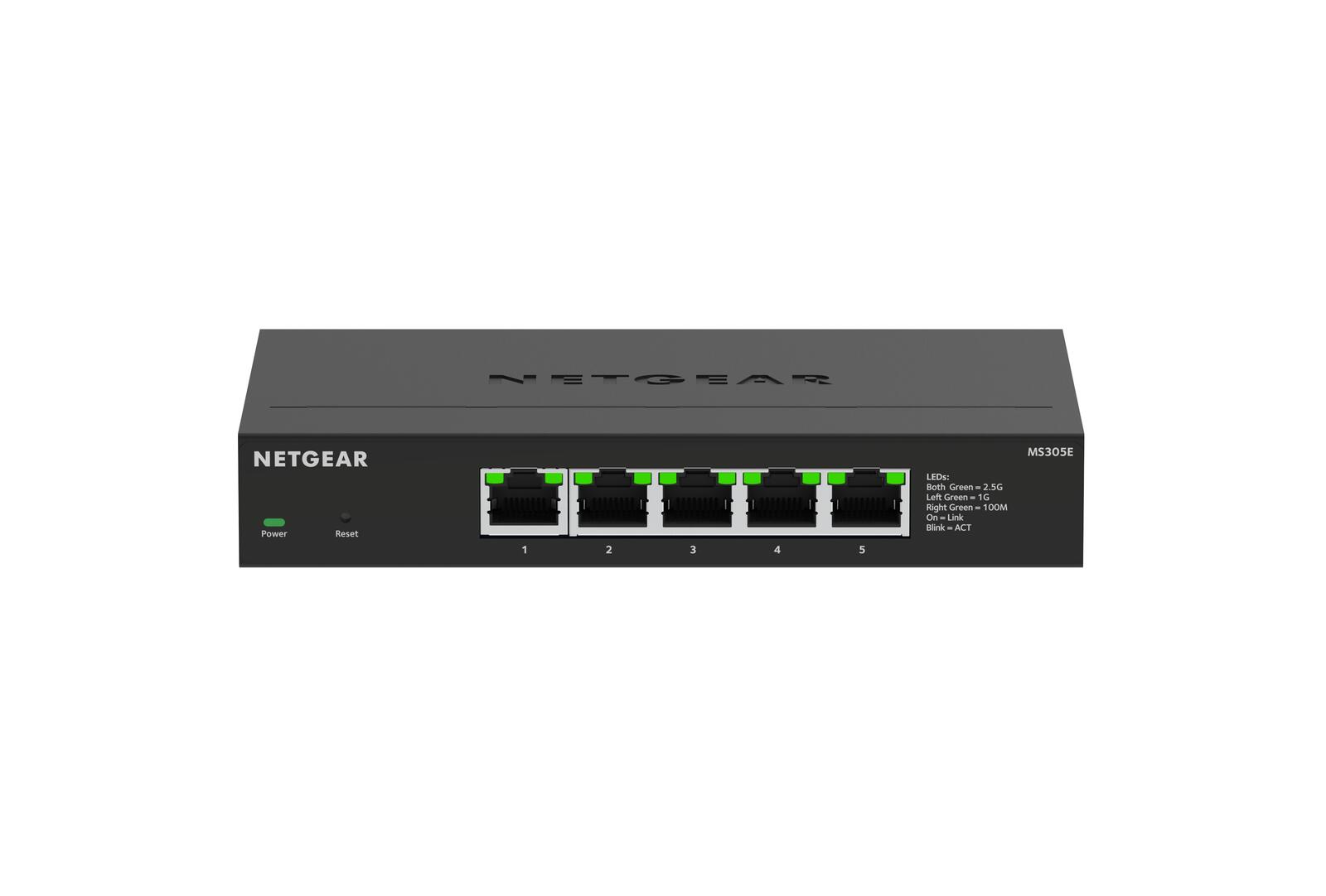 Netgear 5-Port Multi-Gigabit (2,5G) Ethernet Easy Smart Managed Essentials Switch