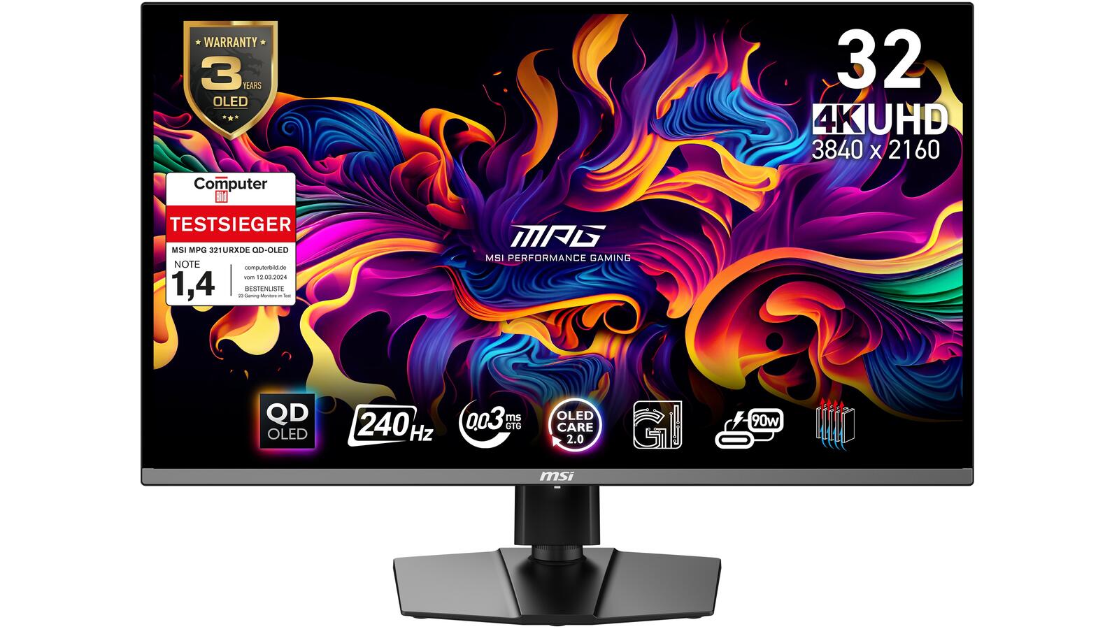 MSI MPG 321URXDE Gaming Monitor 80cm (31.5')