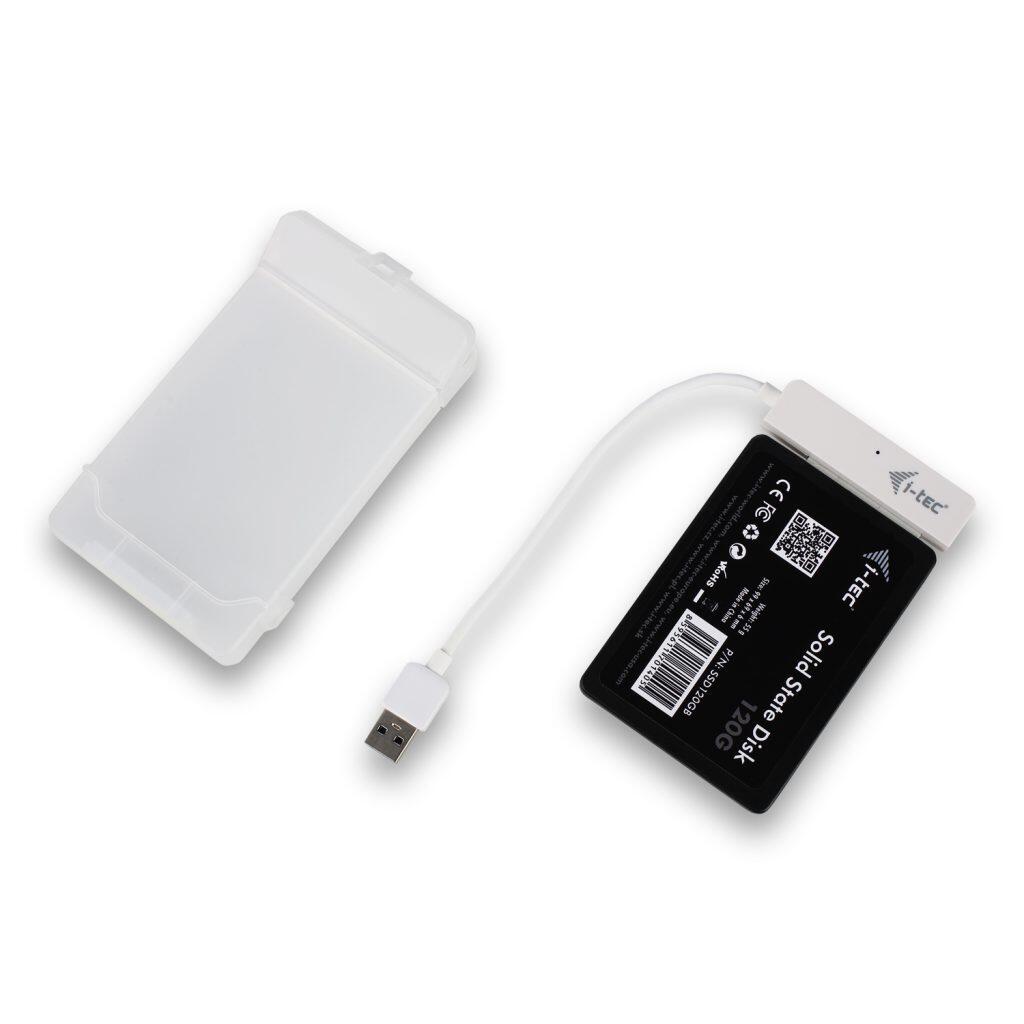 I-TEC USB-A Advance MySafe Easy Gehäuse für 2.5' SATA Festplatten