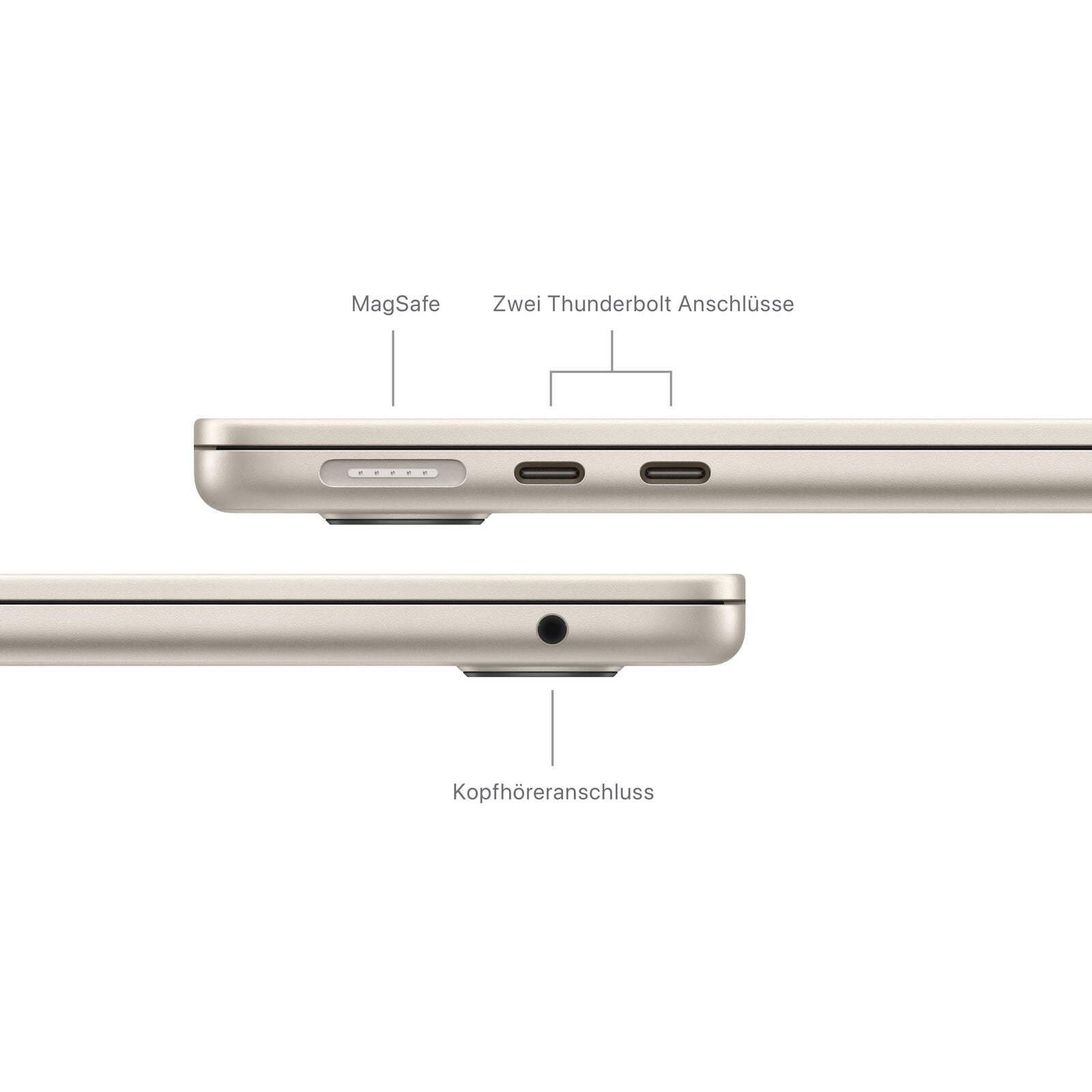 Apple MacBook Air 34,46cm (13,6') polarstern