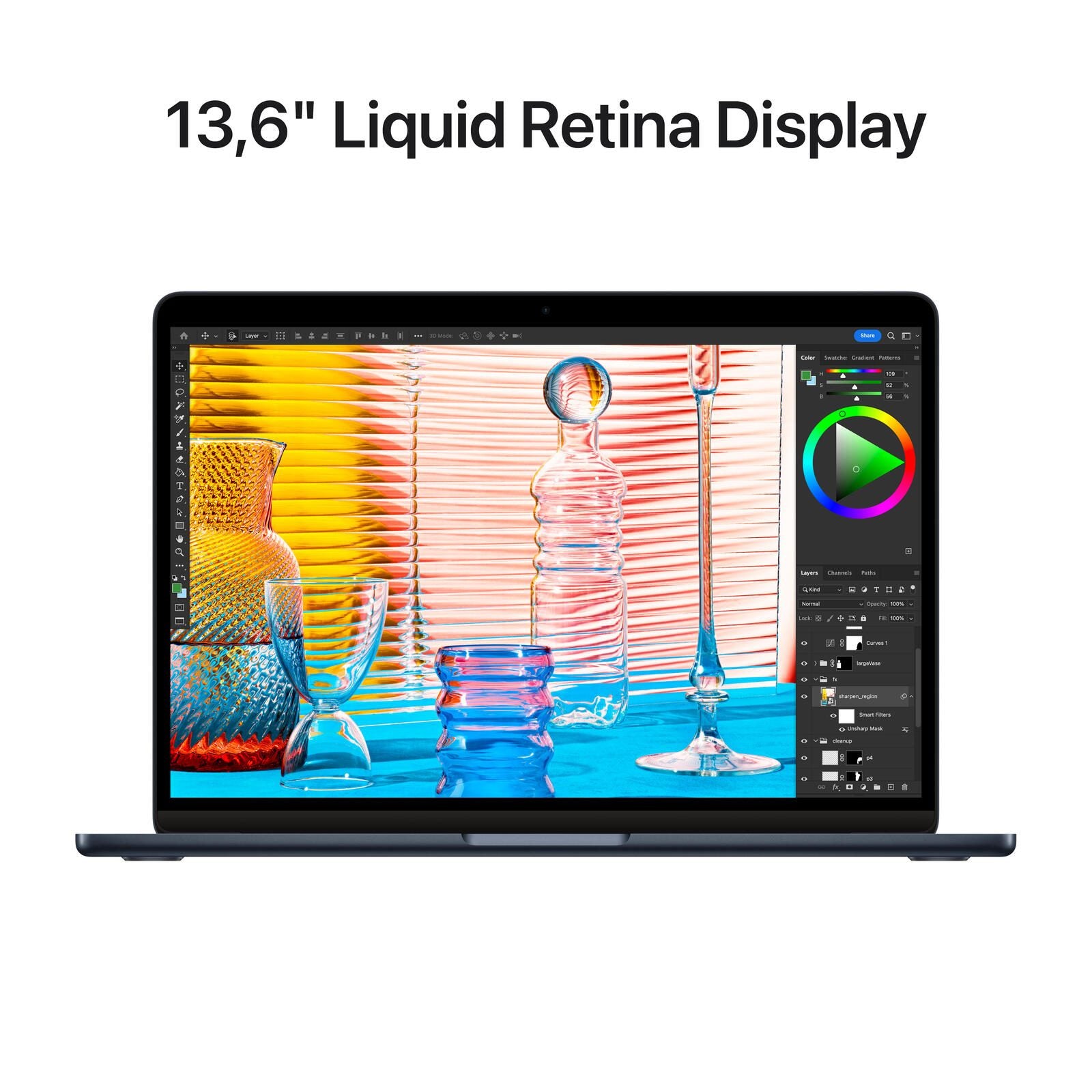 Apple MacBook Air 34,46 cm (13,6') mitternacht