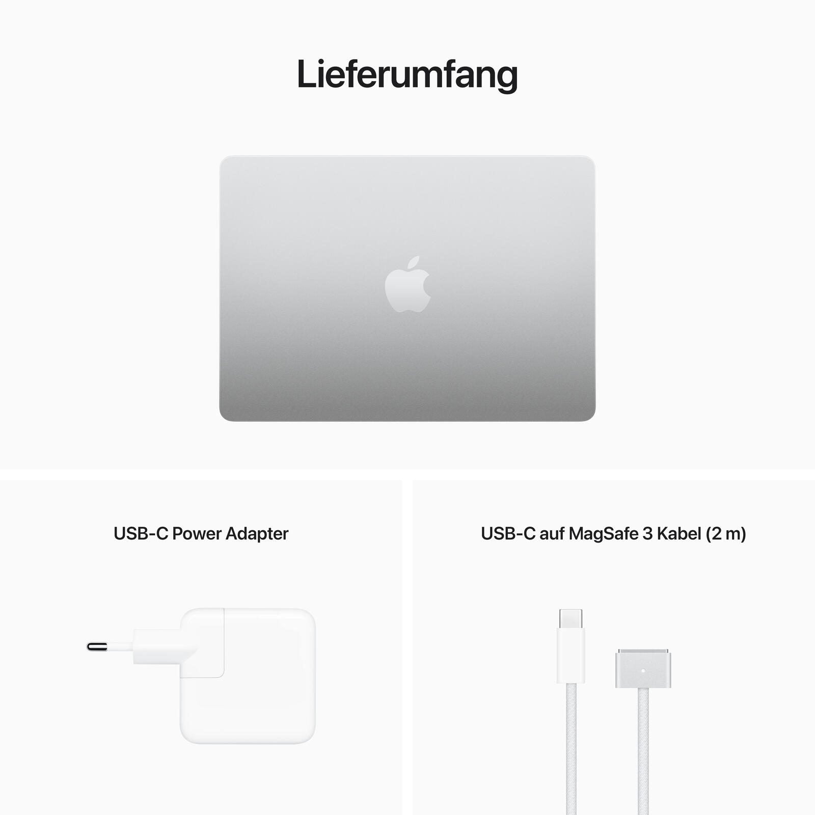Apple MacBook Air 34,46 cm (13,6') silber