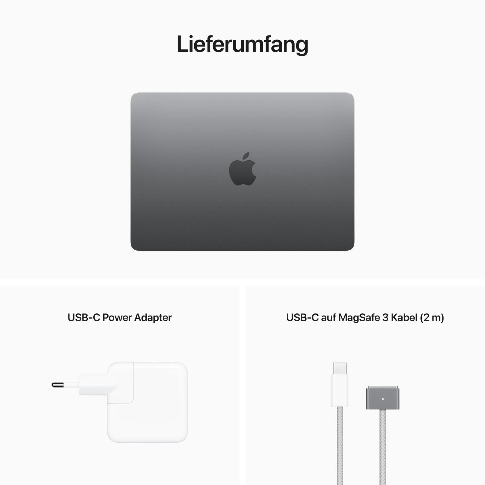Apple MacBook Air 34,46 cm (13,6') space grau