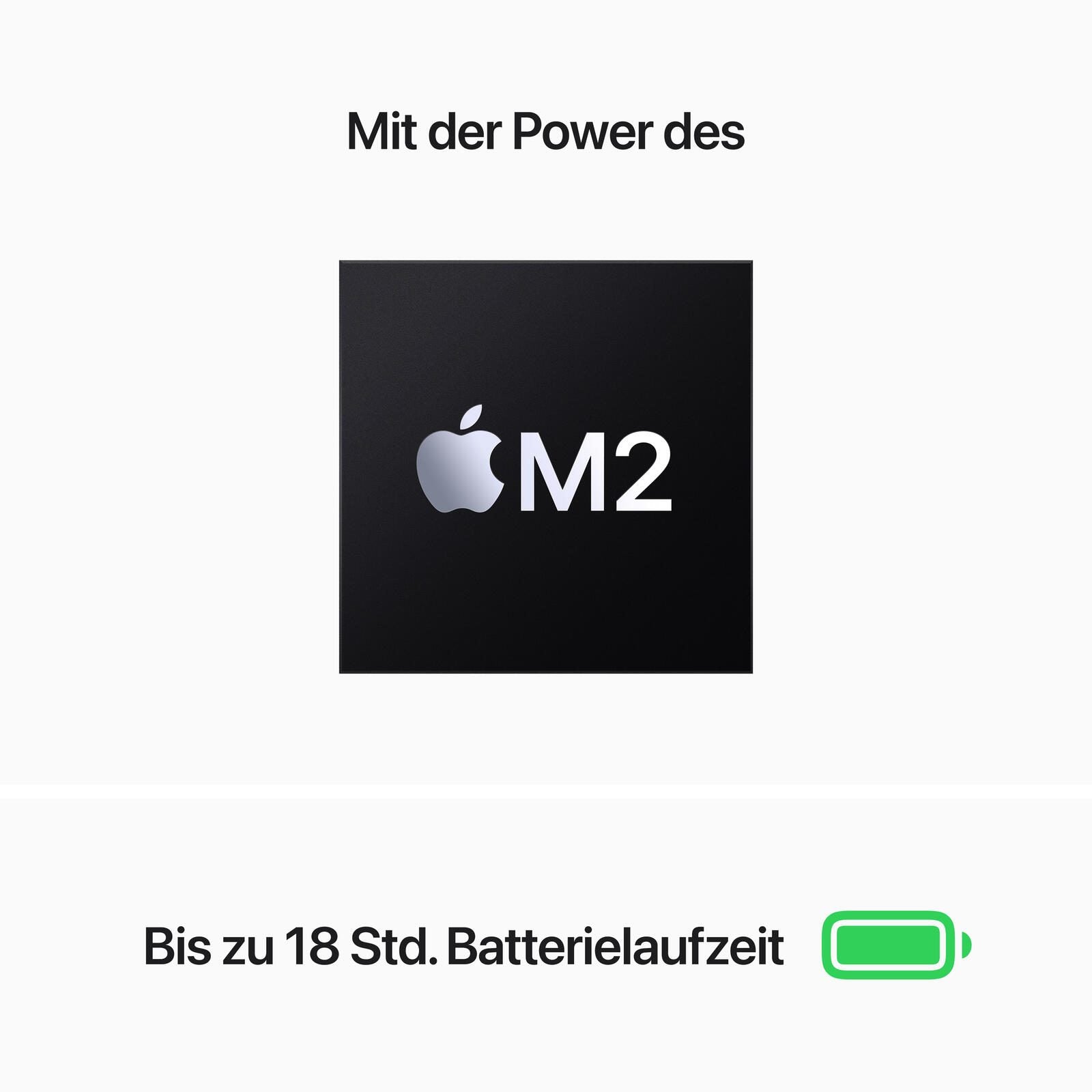 Apple MacBook Air 34,46 cm (13,6') polarstern