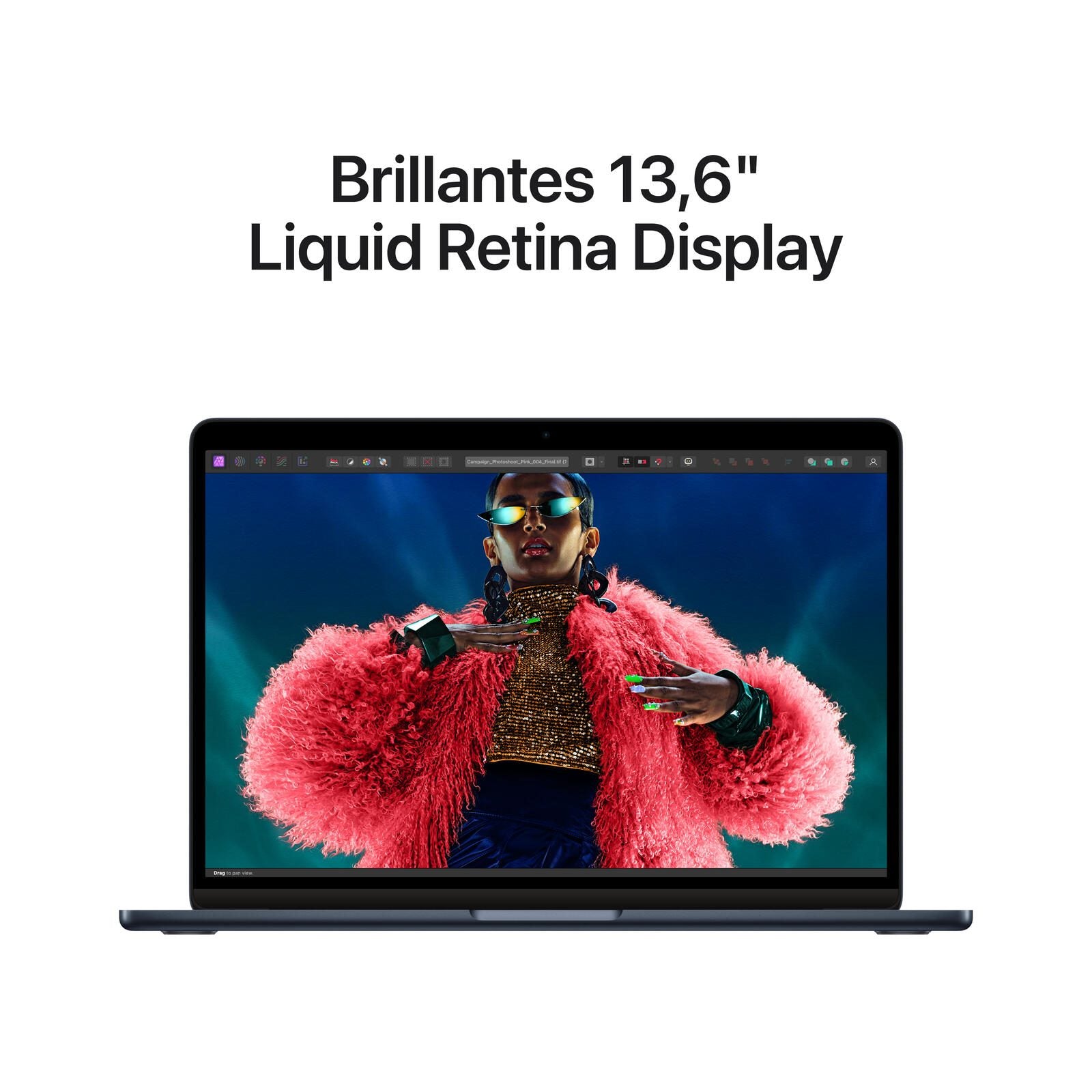 Apple MacBook Air 34,46 cm (13,6') mitternacht