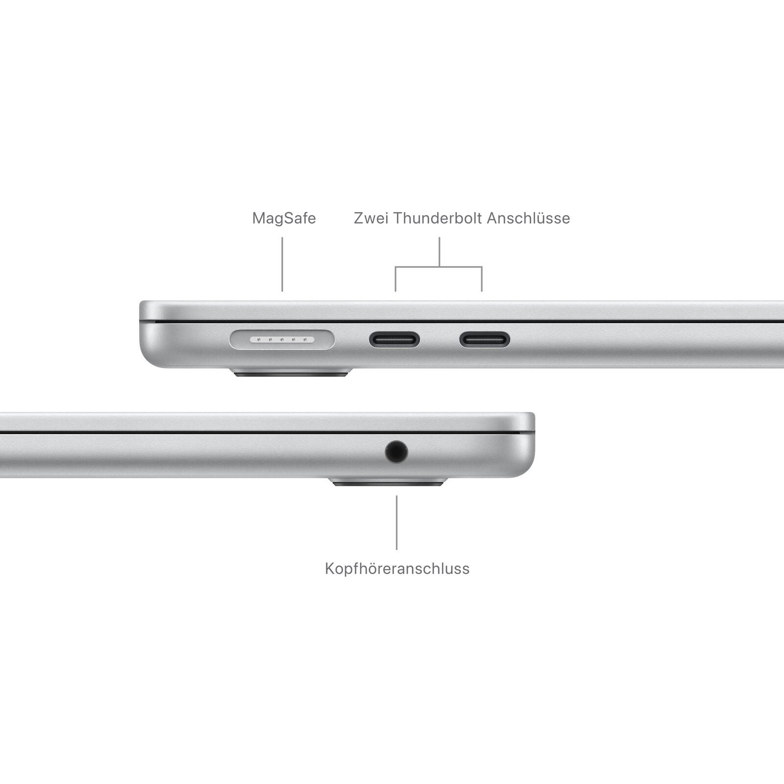 Apple MacBook Air 34,46 cm (13,6') silber
