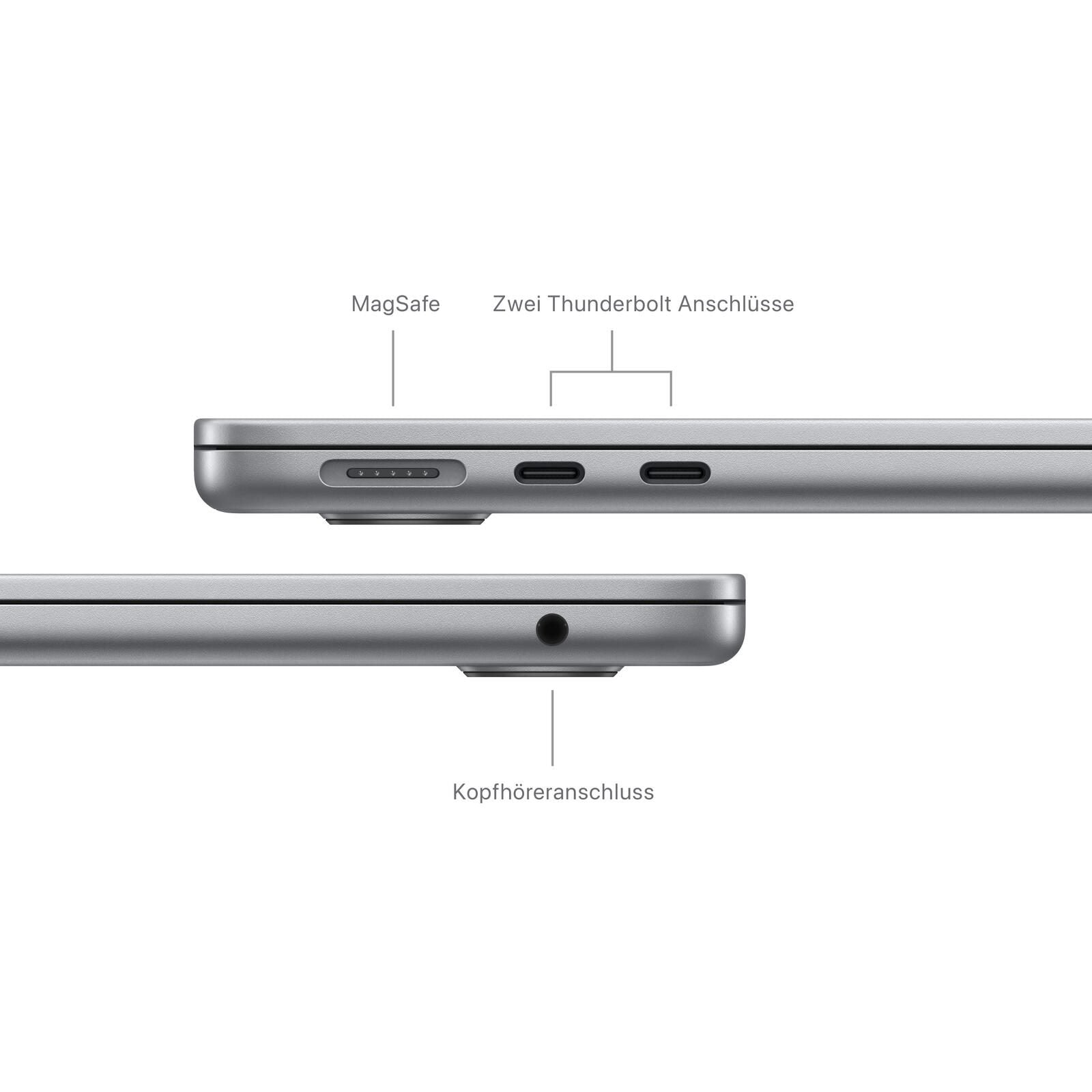 Apple MacBook Air 34,46 cm (13,6') space grau