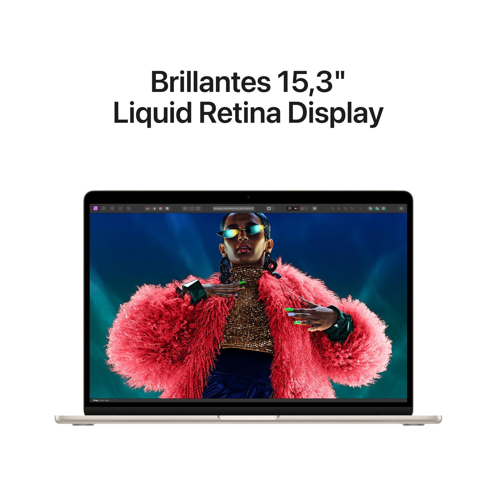 Apple MacBook Air 38,91 cm (15,3') polarstern