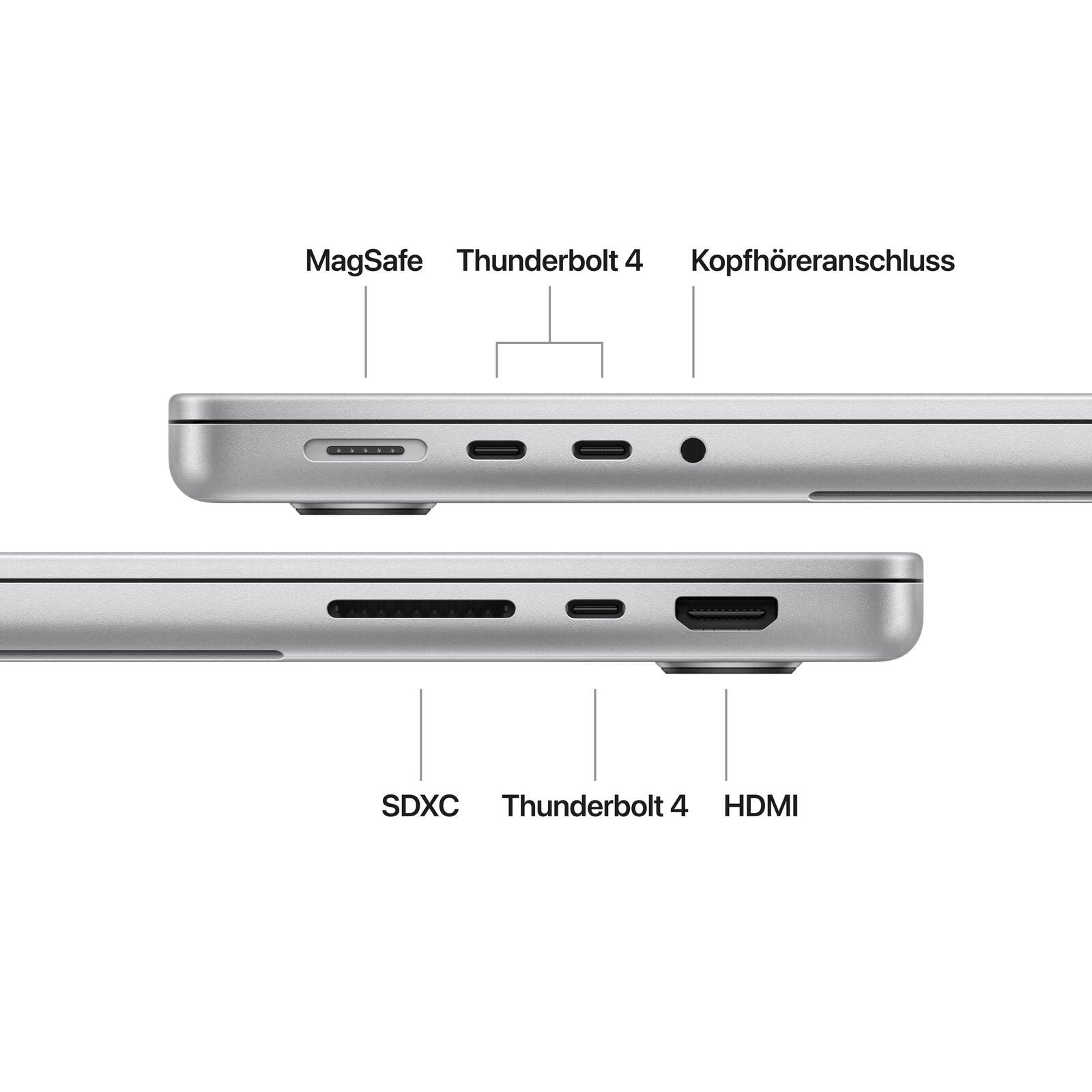 Apple MacBook Pro 35,97 cm (14,2') silber