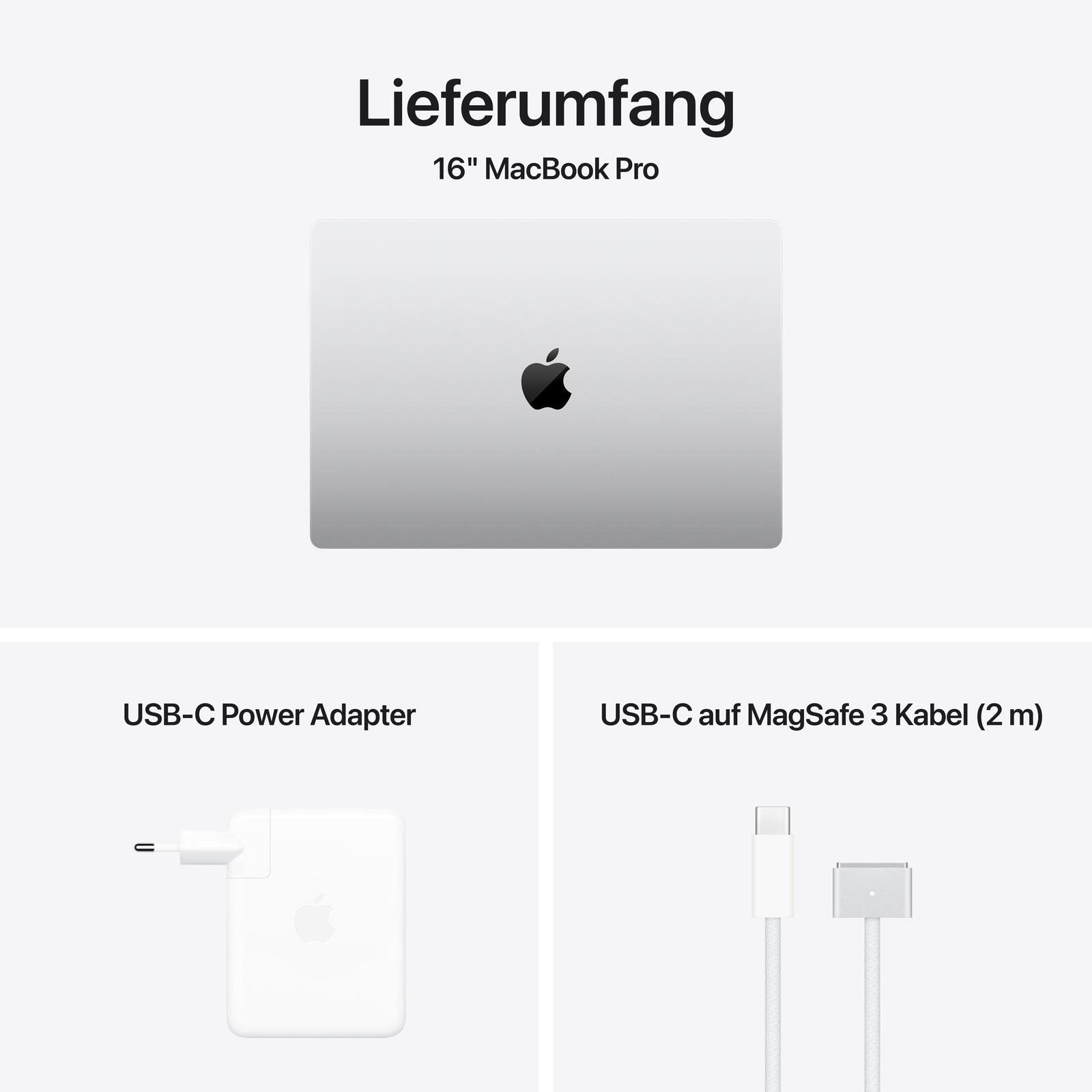 Apple MacBook Pro 41,05 cm (16,2') silber
