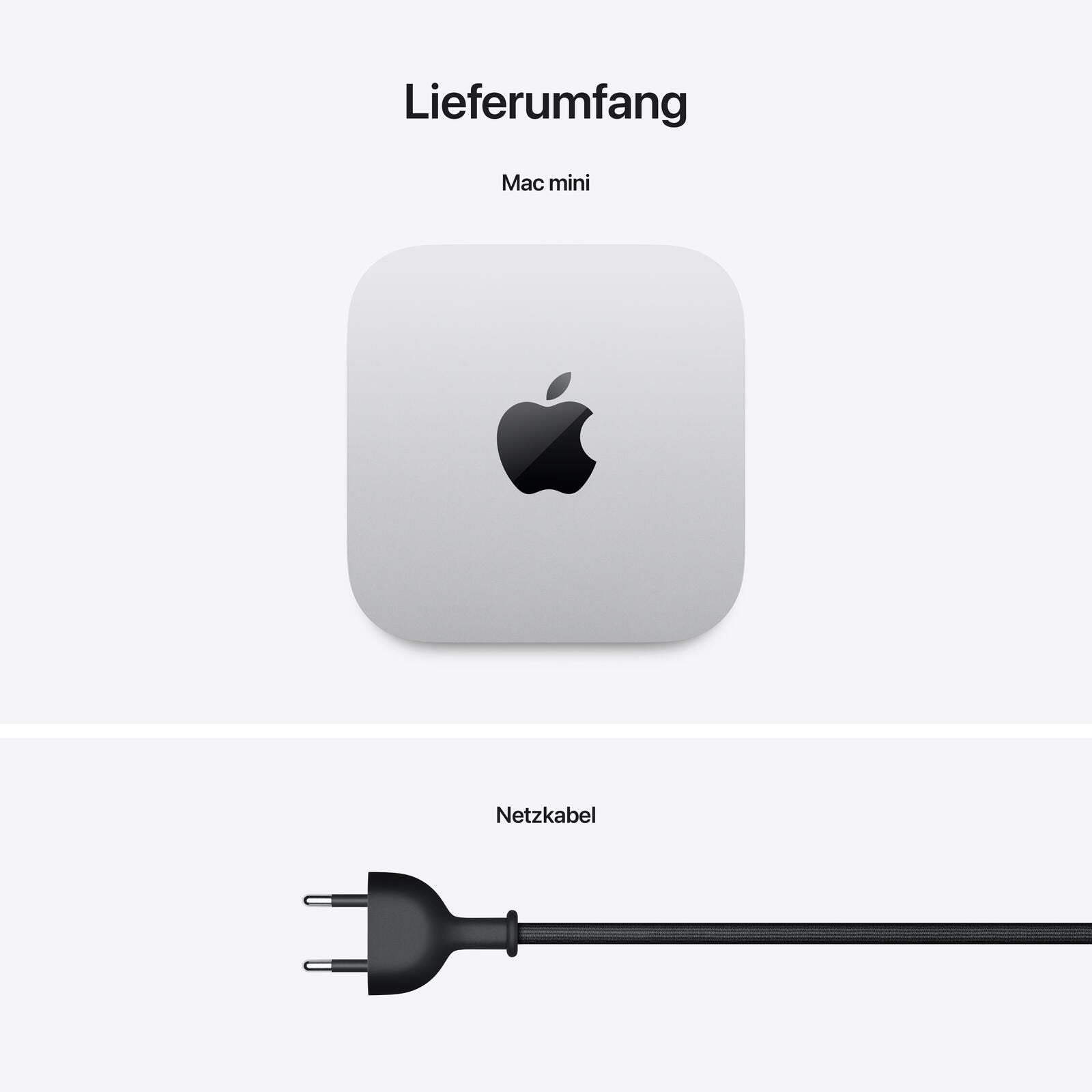 Apple Mac Mini M4 Pro 12/16-Core 64GB, 1 TB SSD, silber