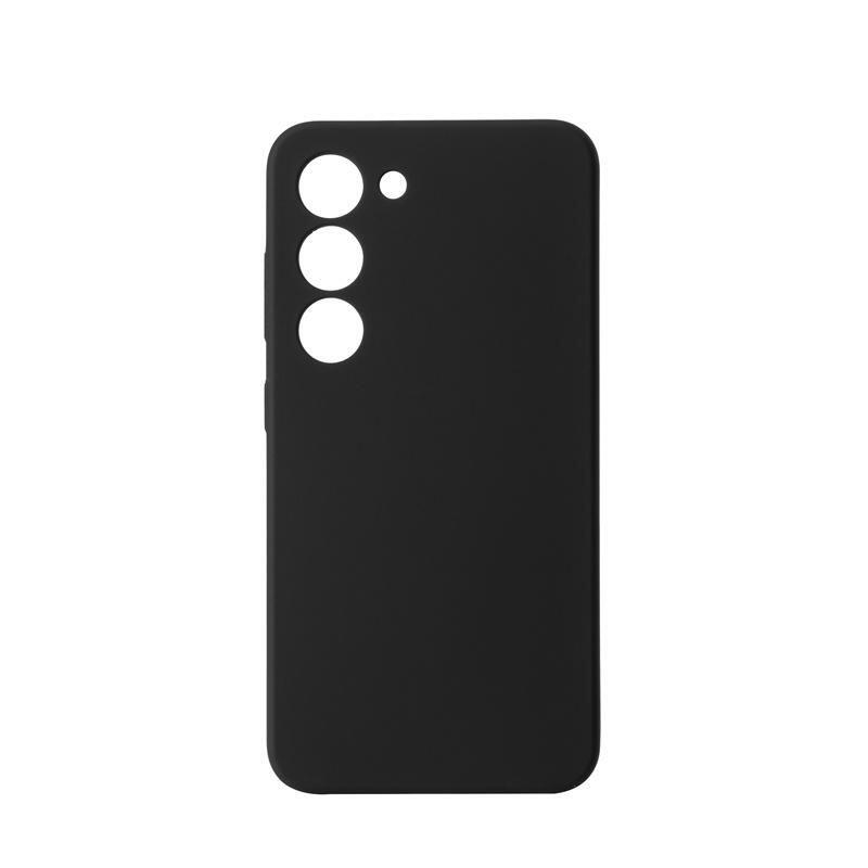 eSTUFF Samsung Galaxy S23 MADRID Silicone Cover - Black