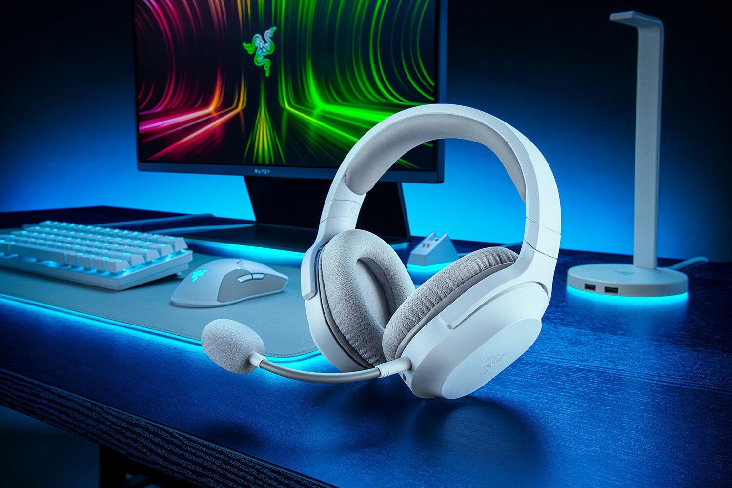 Razer Barracuda X - kabelloses Multiplattform-Headset für Gaming und mobile Geräte, mercury