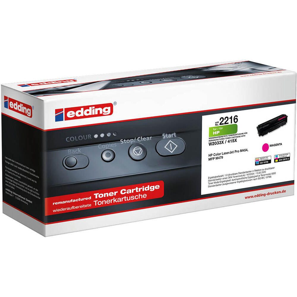 B-WARE edding Toner EDD-2216 magenta kompatibel zu HP 415X (W2033X)