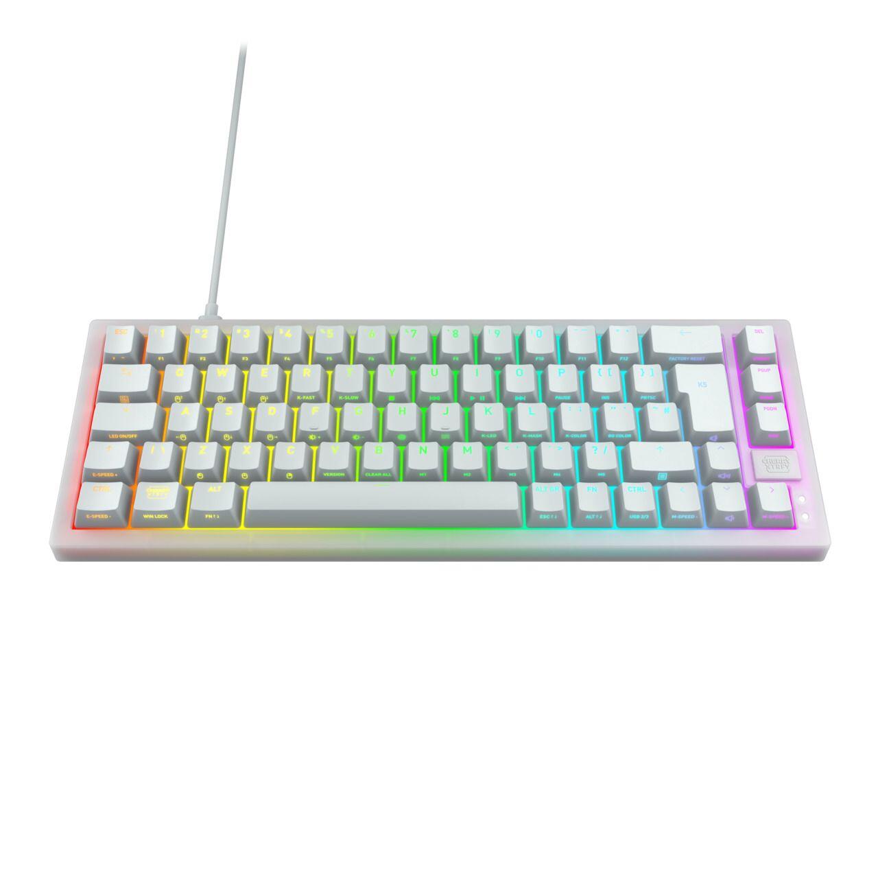 CHERRY K5V2 RGB Compact (USB, weiß)