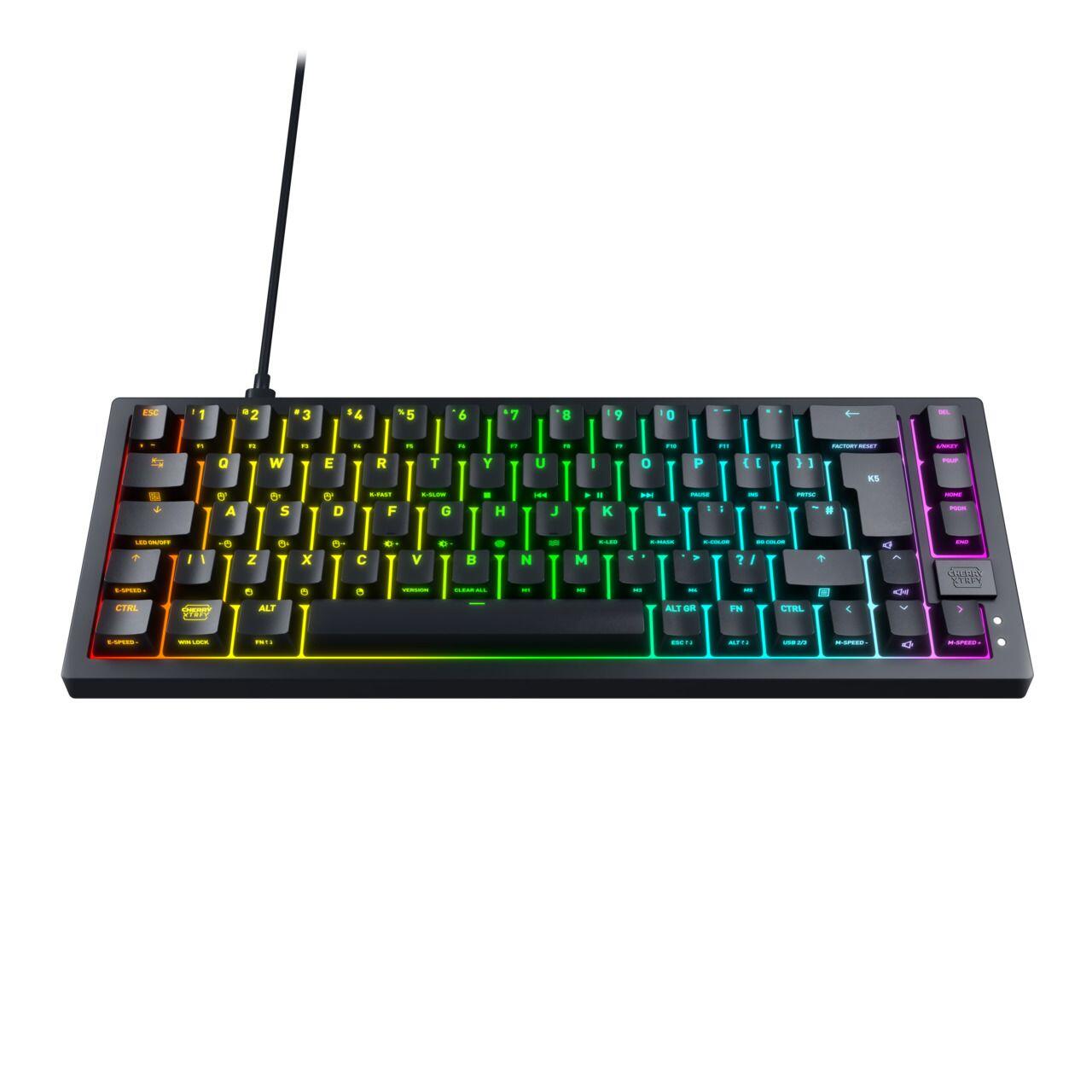 CHERRY K5V2 RGB Compact (USB, schwarz)