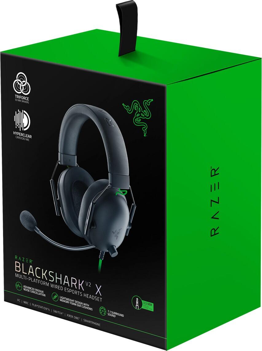 Razer BlackShark V2 X Gaming-Headset (Xbox Licensed), schwarz