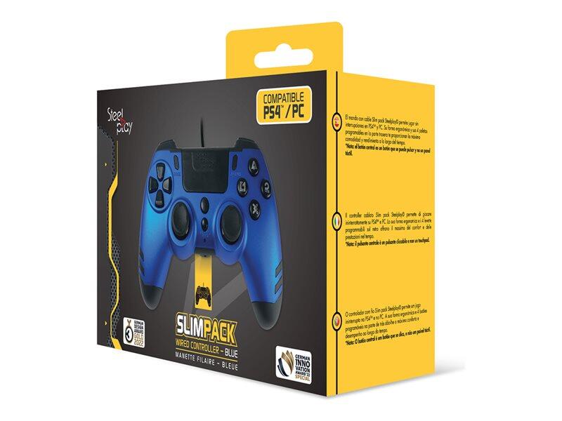 Steelplay Kabelgebundener Controller, Blau