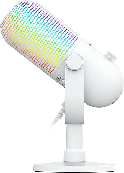 Razer Seiren V3 Chroma RGB-USB-Mikrofon mit Tap-to-Mute, weiß