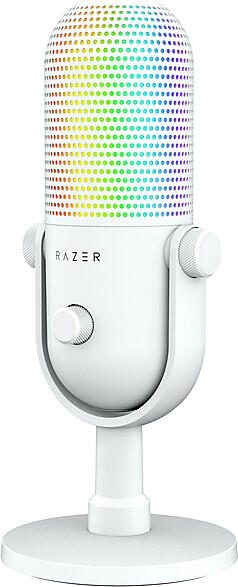 Razer Seiren V3 Chroma RGB-USB-Mikrofon mit Tap-to-Mute, weiß
