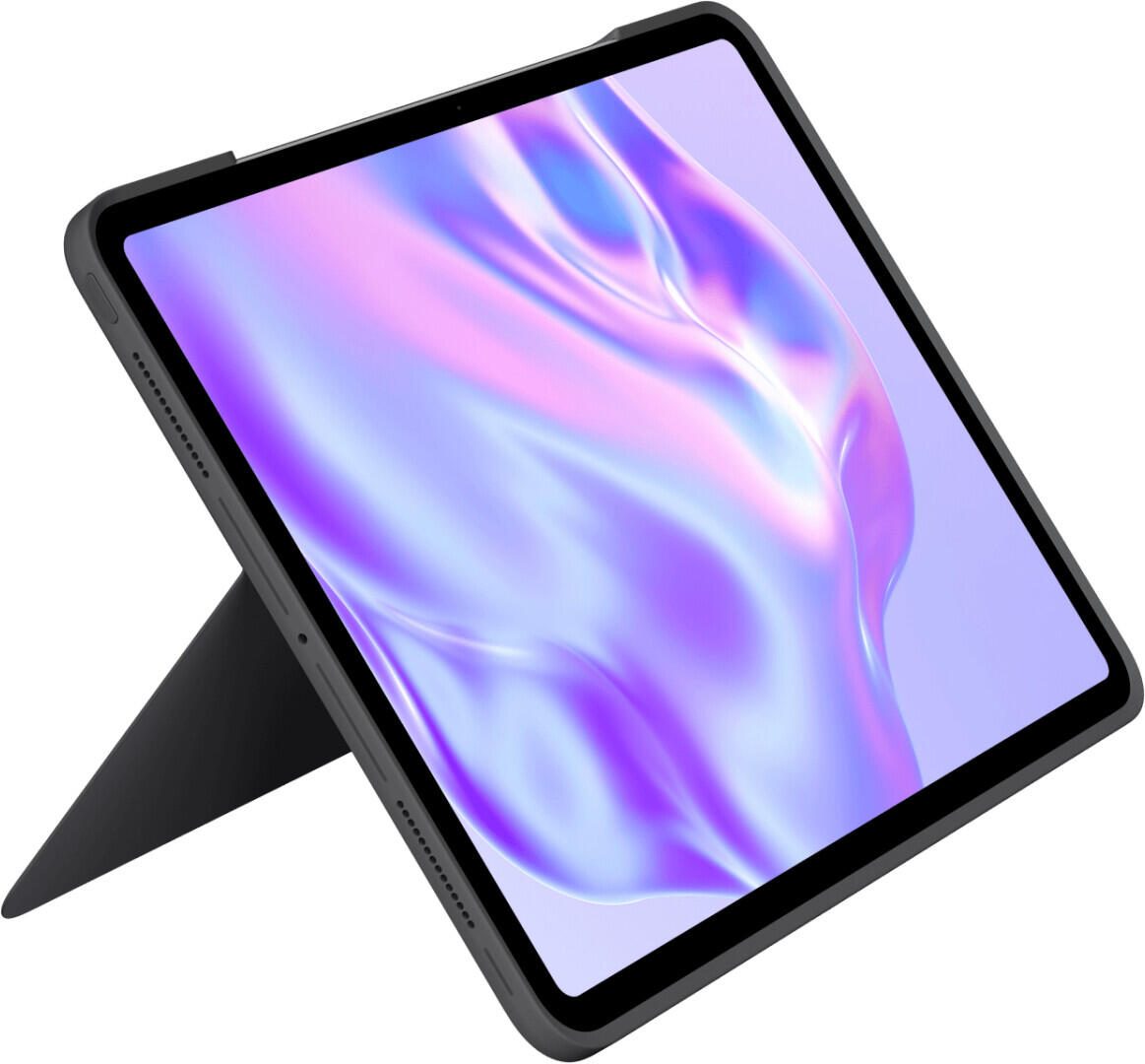 Logitech Combo Touch Tastatur und Foliohülle mit Trackpad grafit