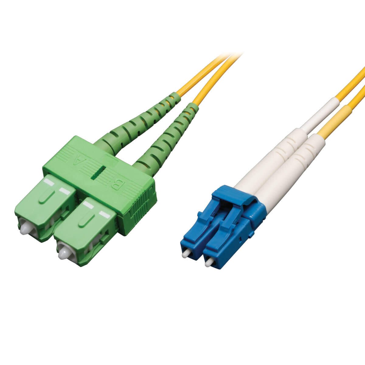 Eaton Tripp Lite Series Duplex Singlemode 9/125 Fiber Patch Kabel (LC zu SC/APC), 3M (10 ft.)