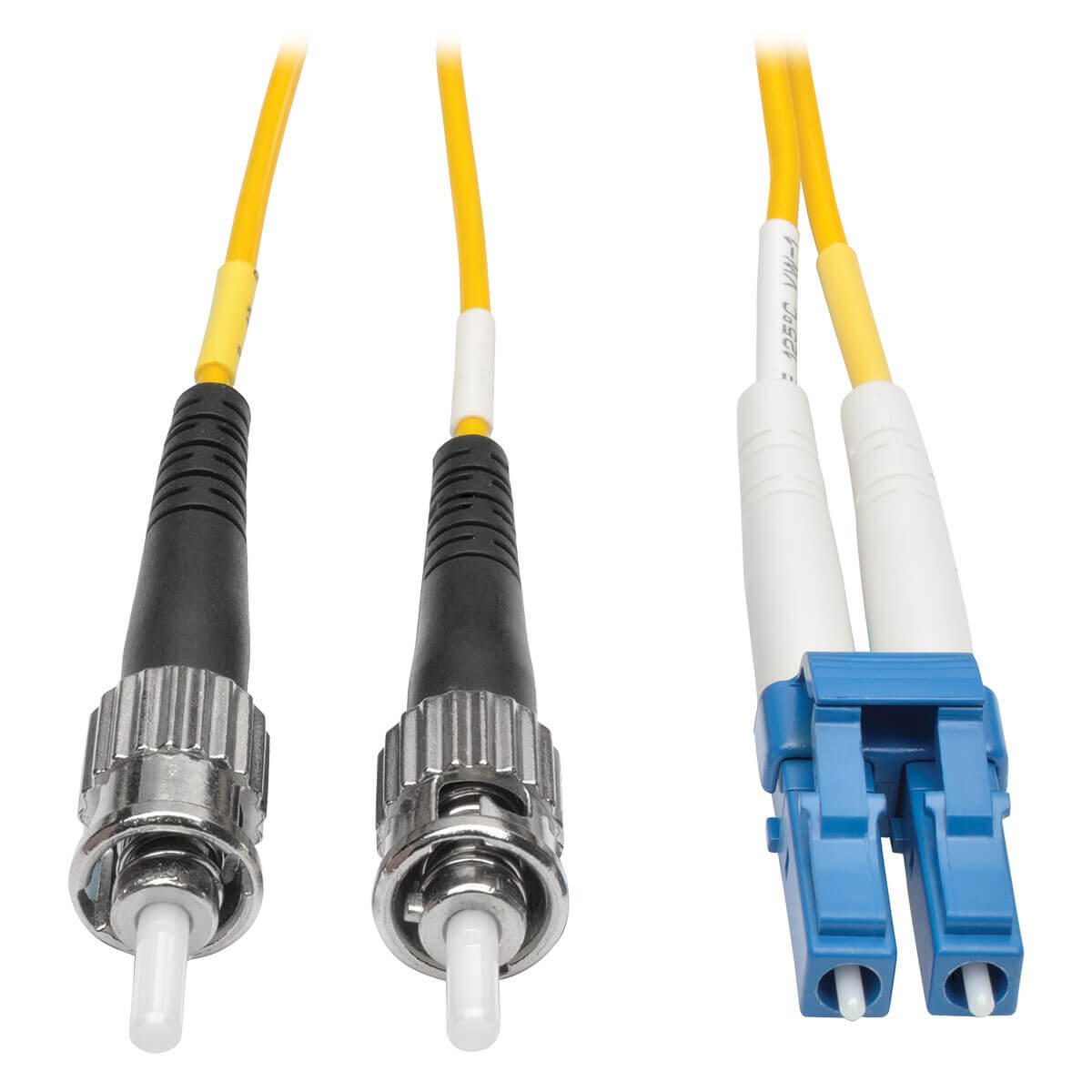 Eaton Tripp Lite Series Duplex Singlemode 9/125 Fiber Plenum Rated Patch Kabel (LC/ST), 5M (16 ft.)