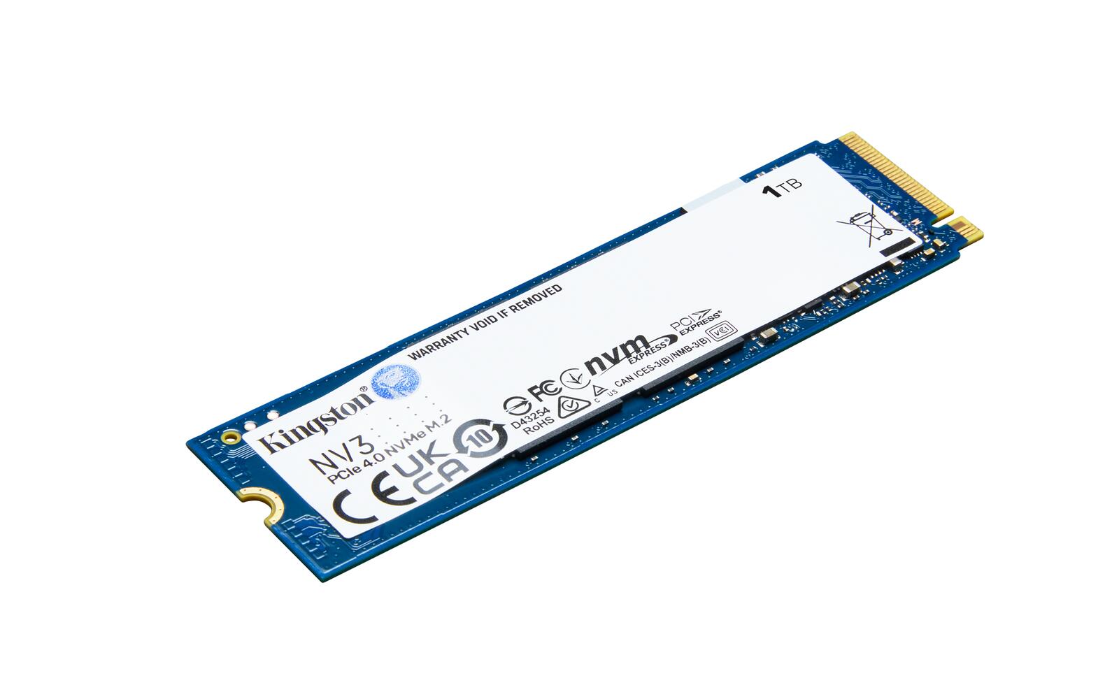 Kingston NV3 - M.2 2280 NVMe SSD - 1TB